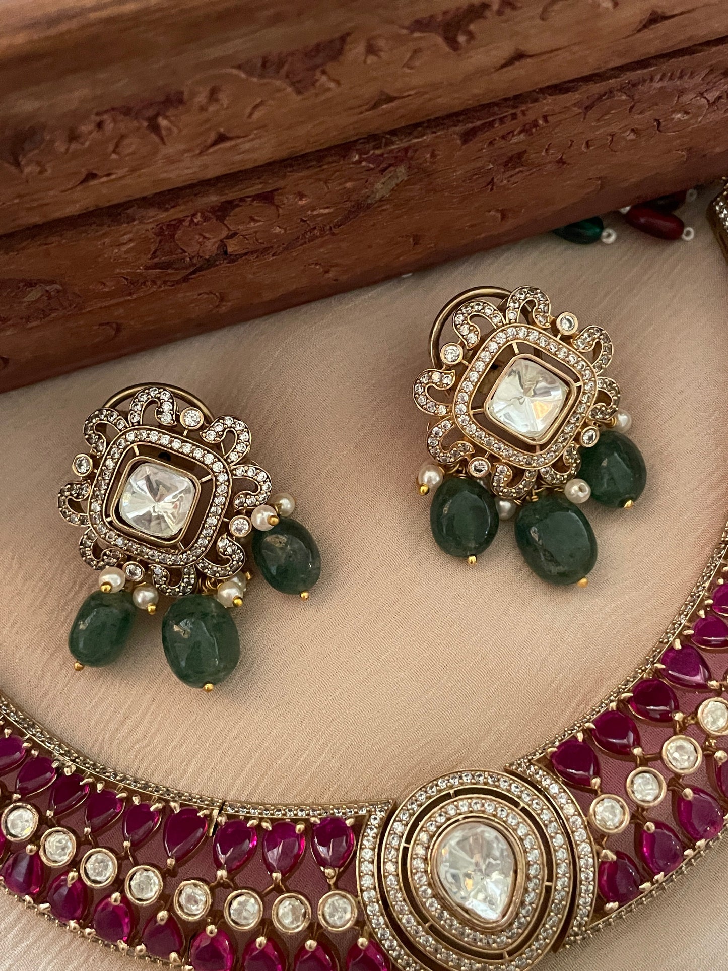 Neeta Ruby Necklace Set