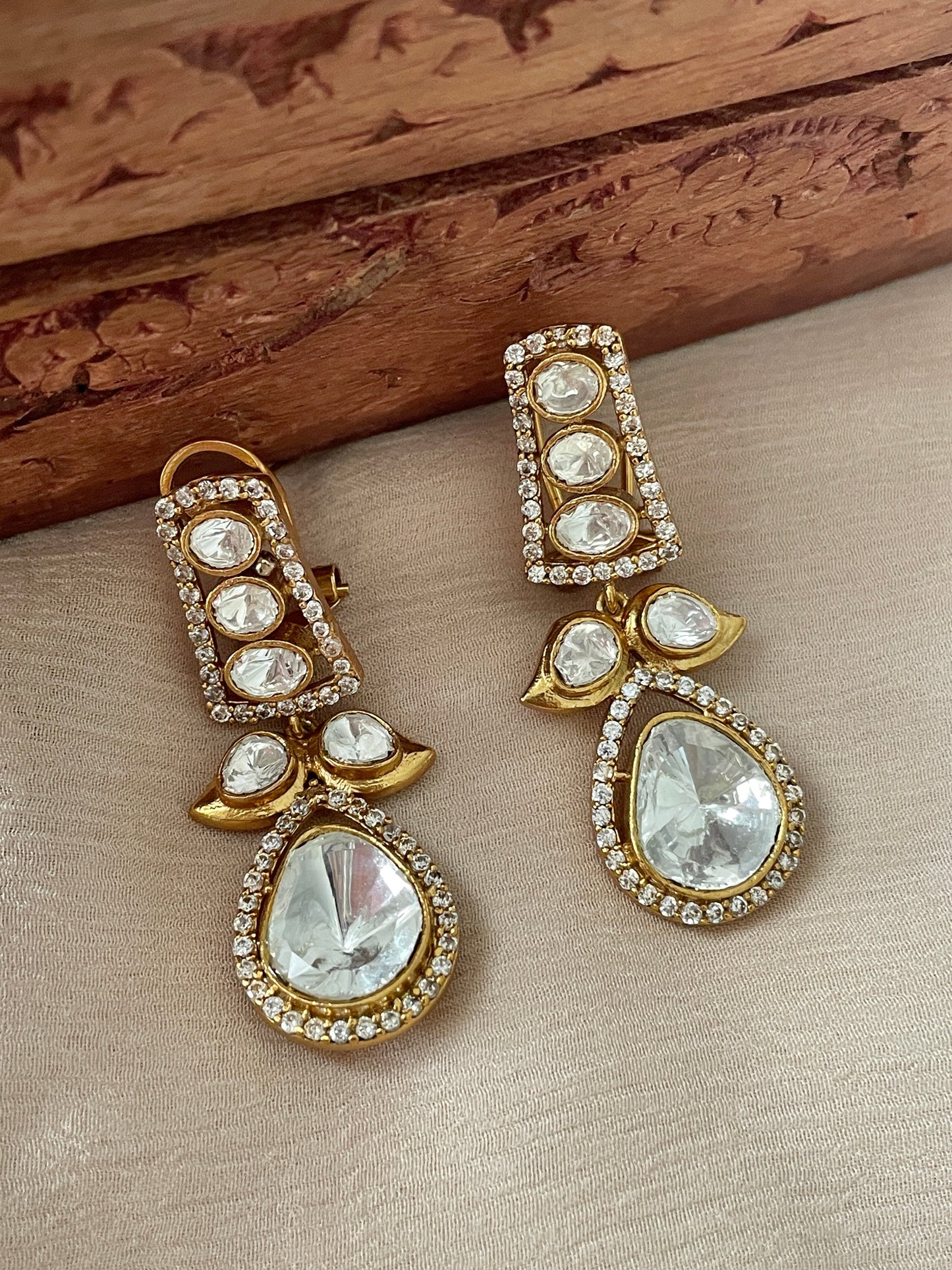 Jivika Polki Earrings