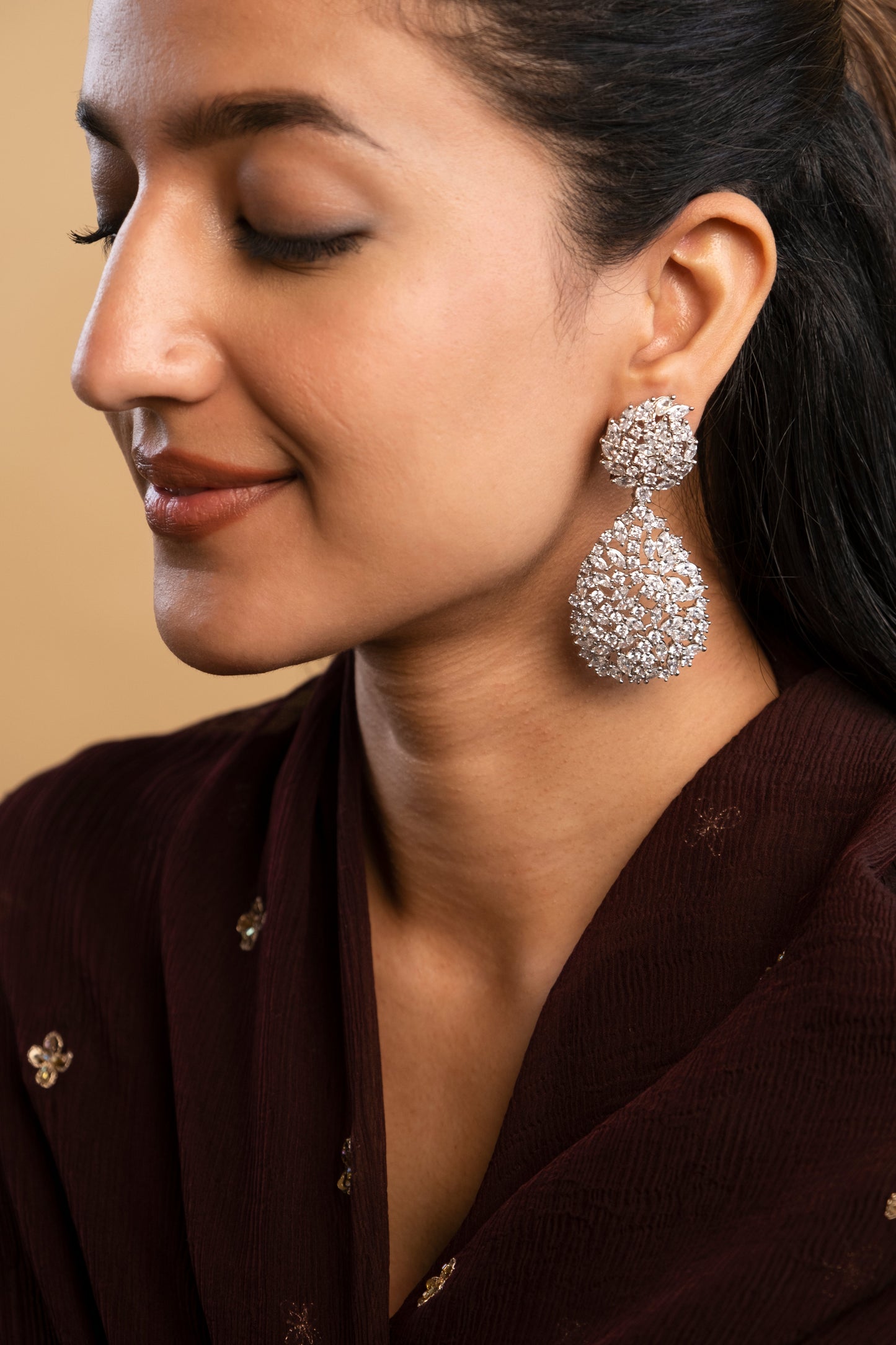 Stargaze Zircon Earrings