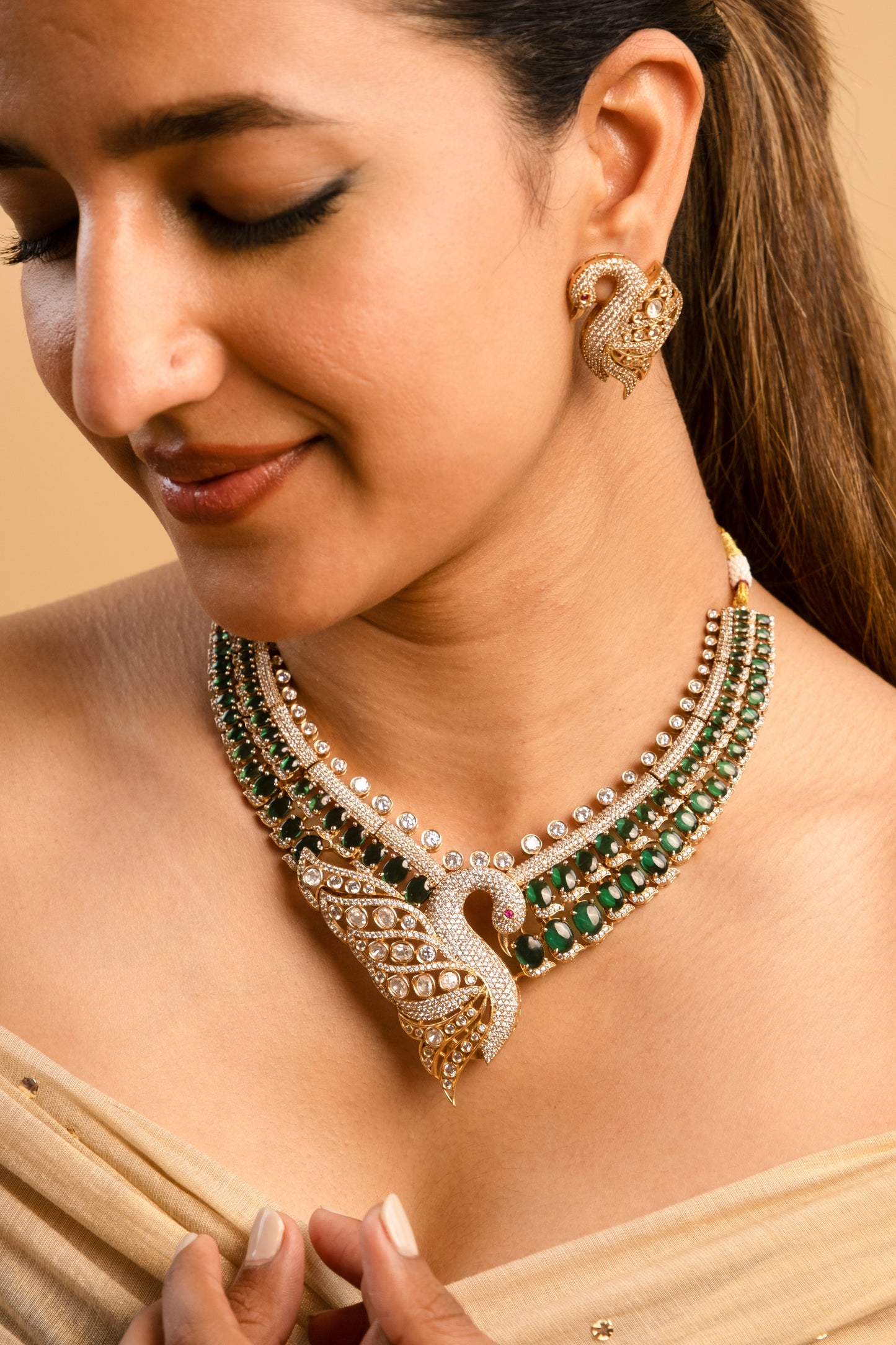 Madhurima Emerald Necklace
