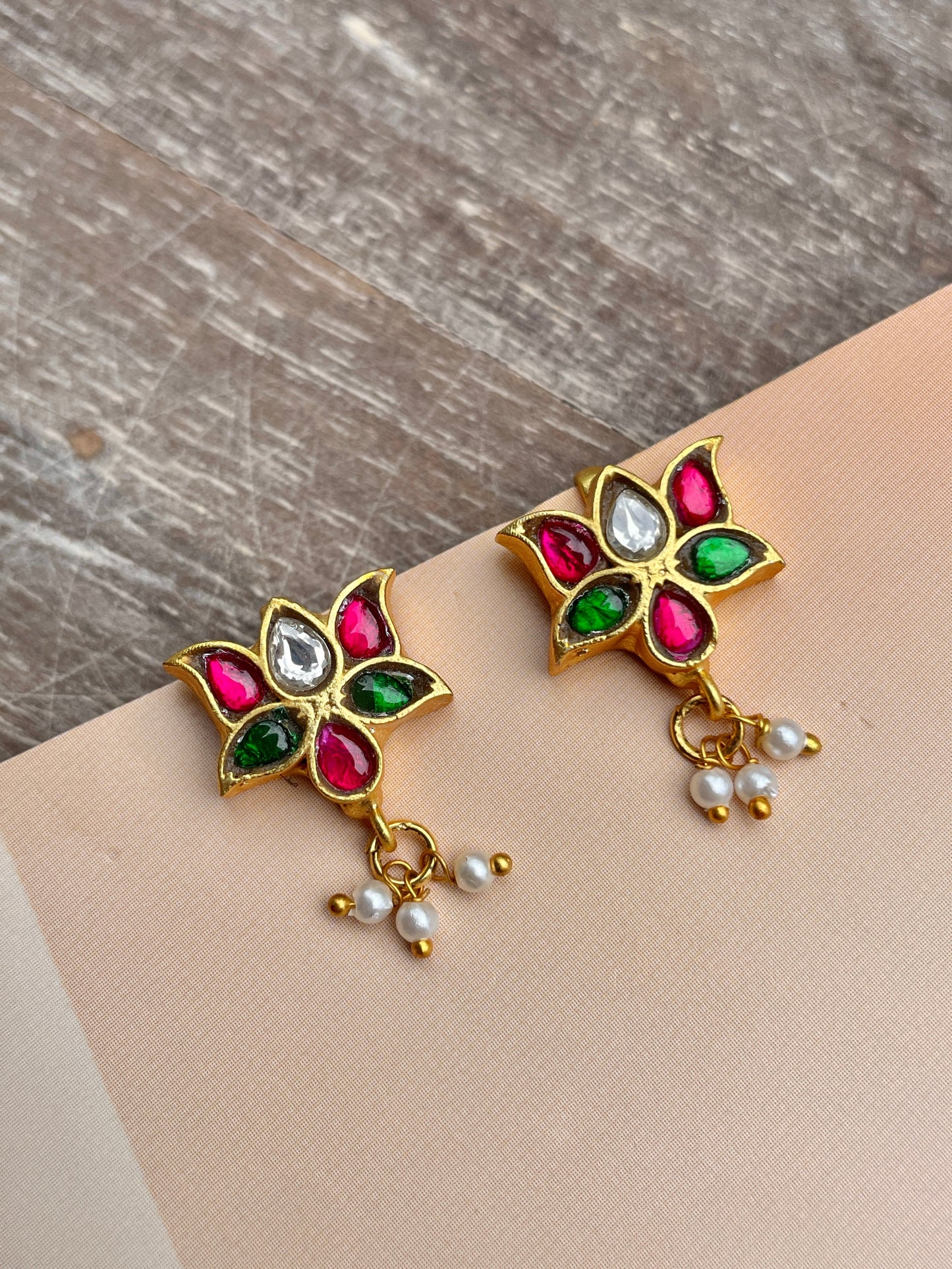 Aanya Lotus Bugadi Ear Cuffs
