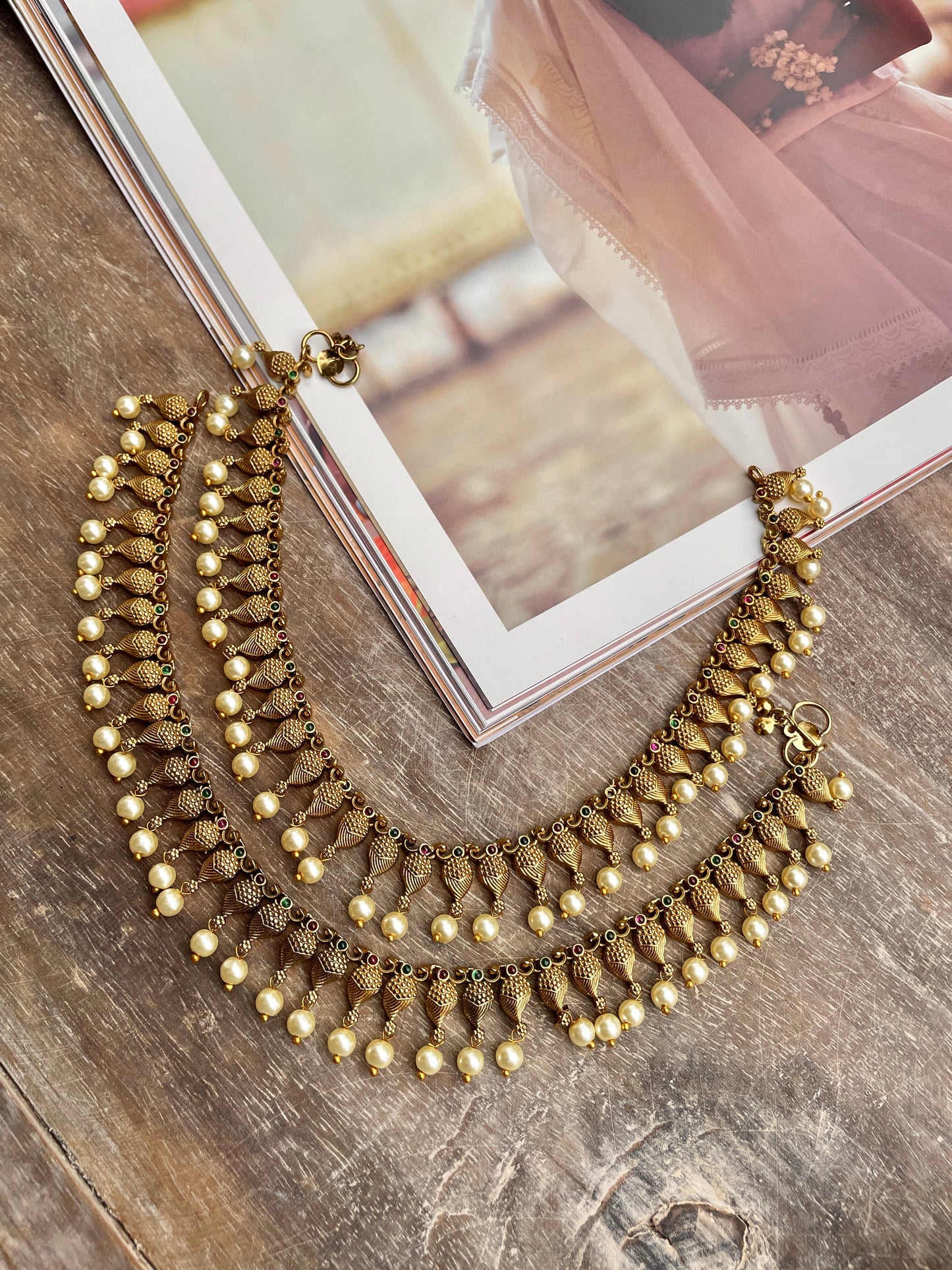 Kavi Antique Finish Payal