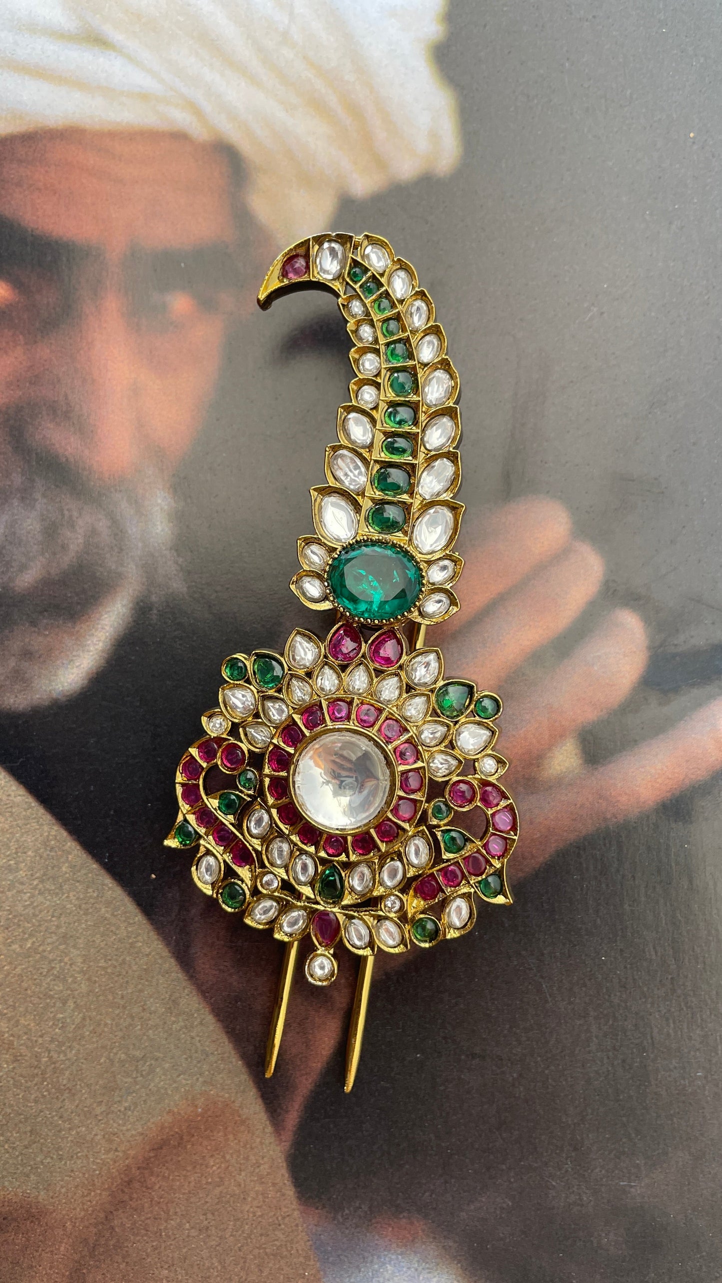 Veer Regal Polki Kalgi