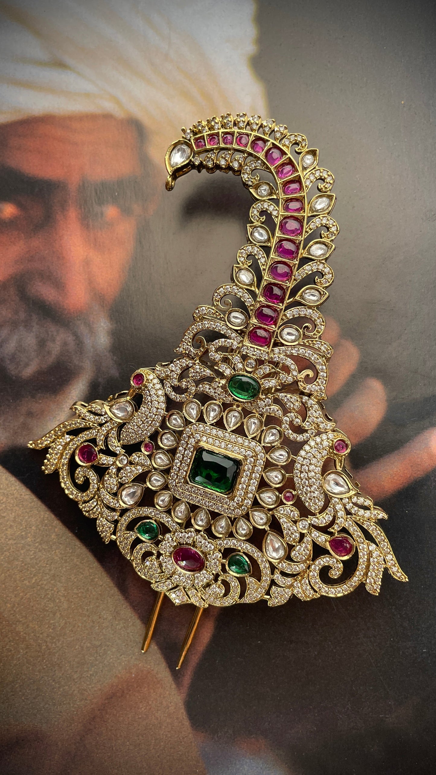 Anant Regal Polki Kalgi