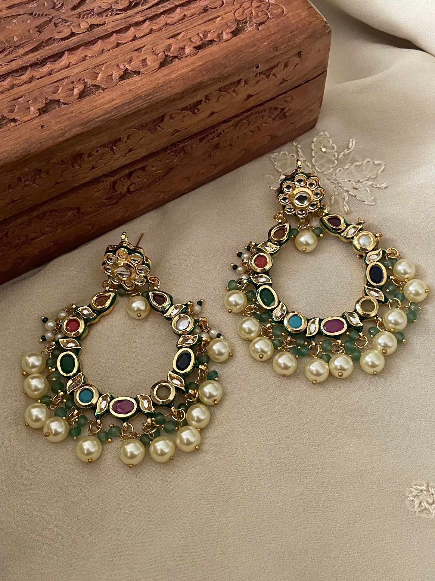 Chandrika Kundan Earrings