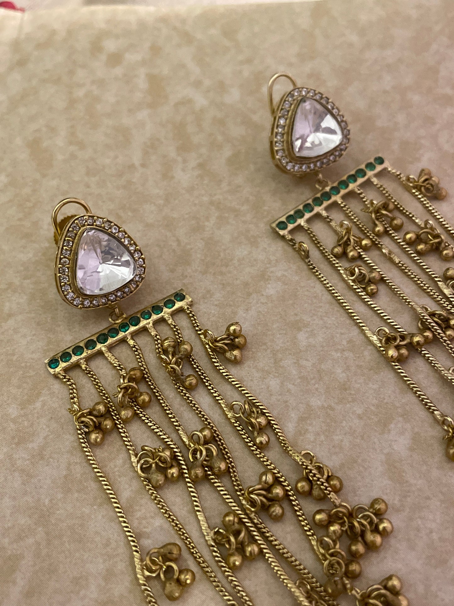 Alvira Ghungroo Dangler Earrings