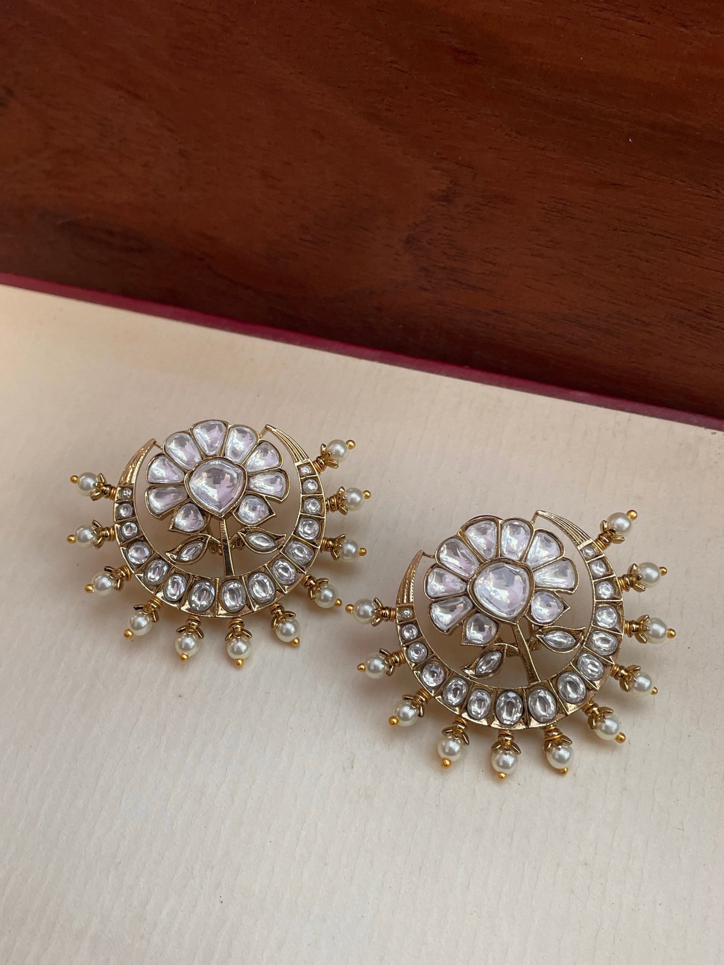 Padmakshi Polki Pearl Necklace