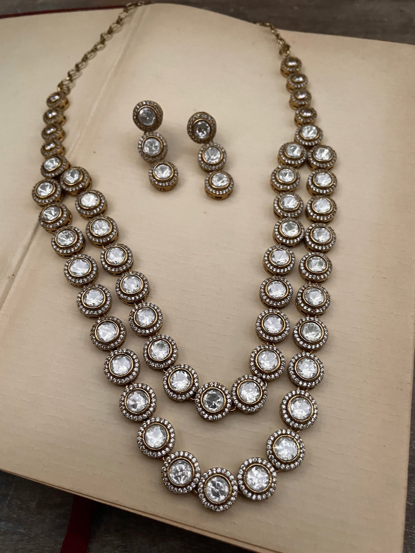 Sheela Polki Layered Necklace