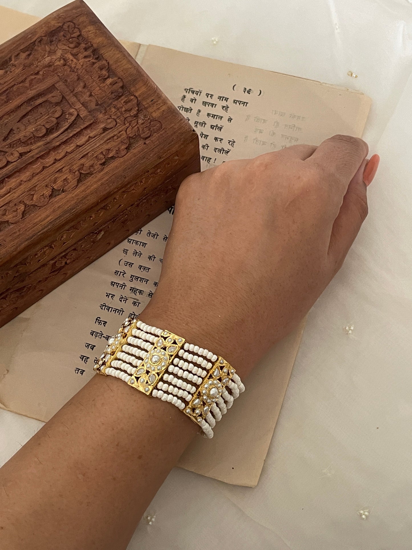 Leela Pearl Bracelet