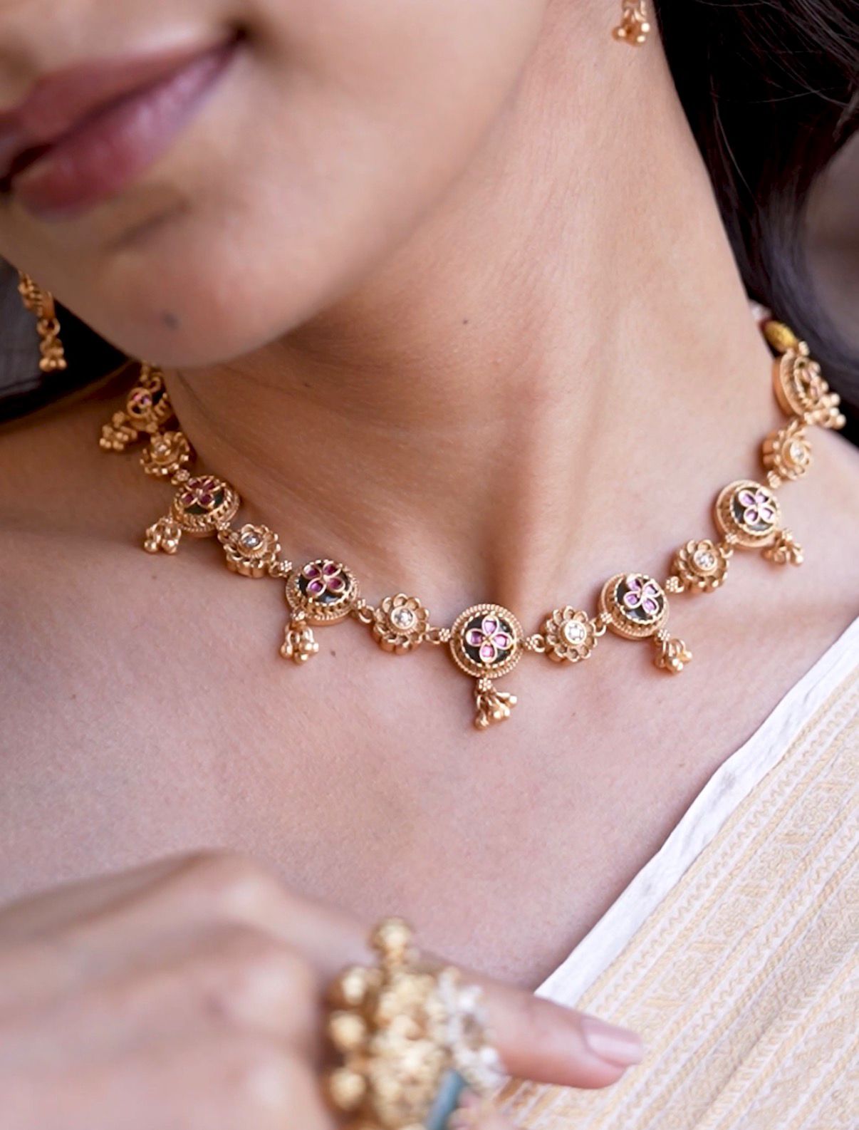 Nimrat Antique Necklace Set