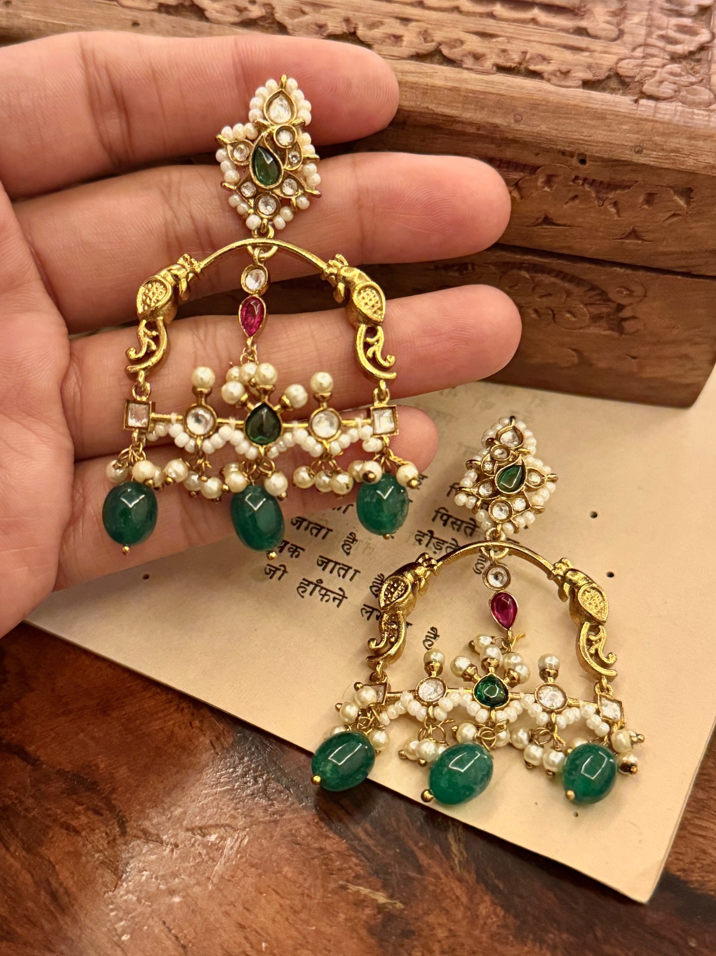 Kanak Earrings - Birds of Balance