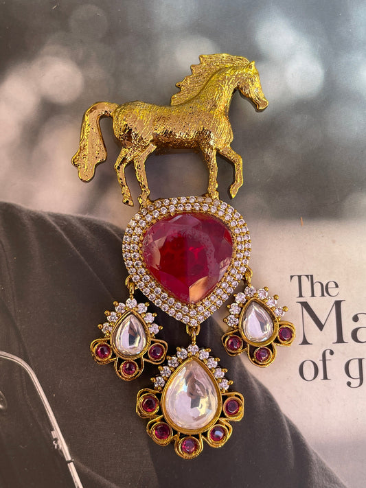 Pre Order - Veer Brooch