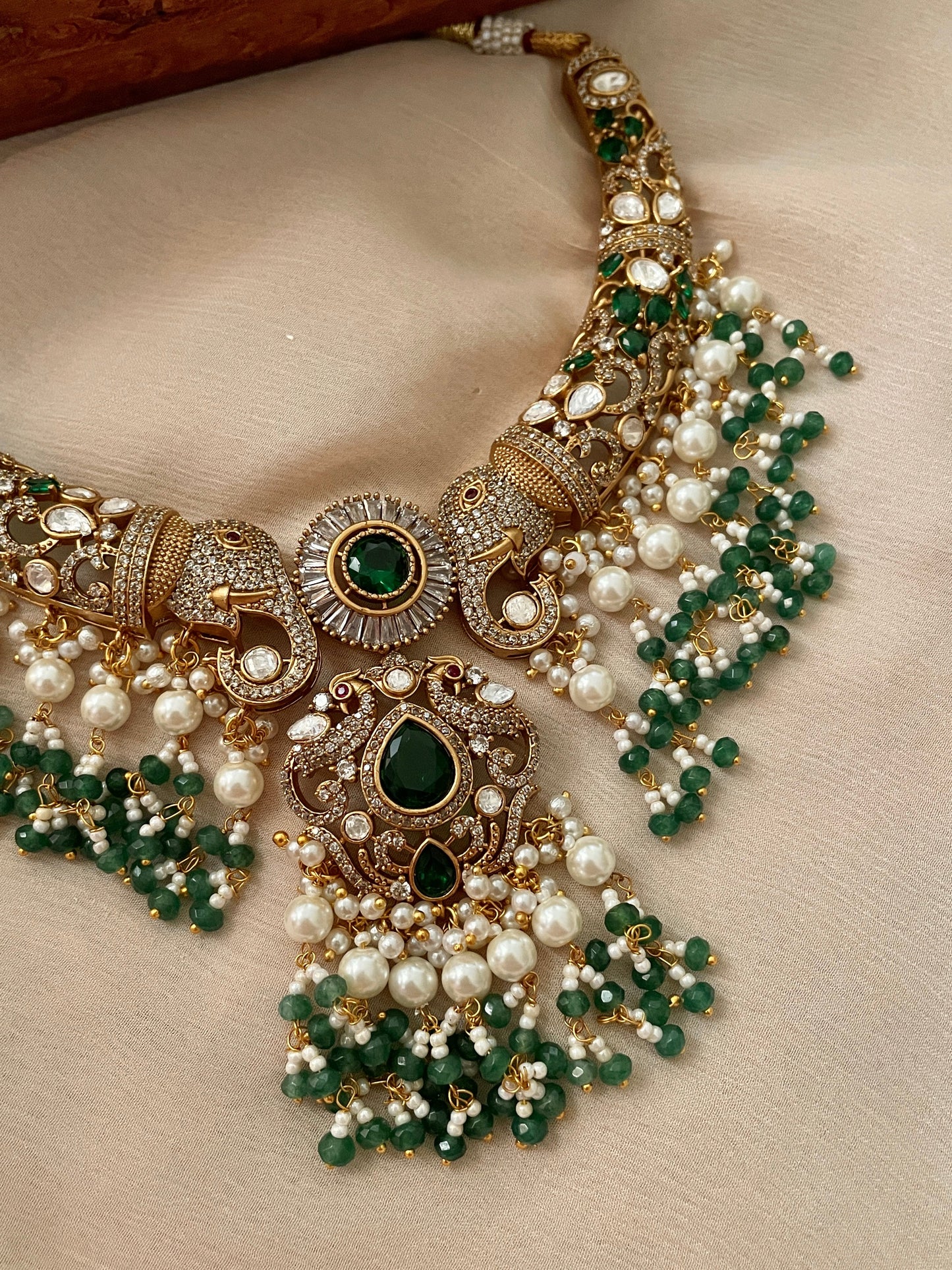 Amulya Emerald Necklace