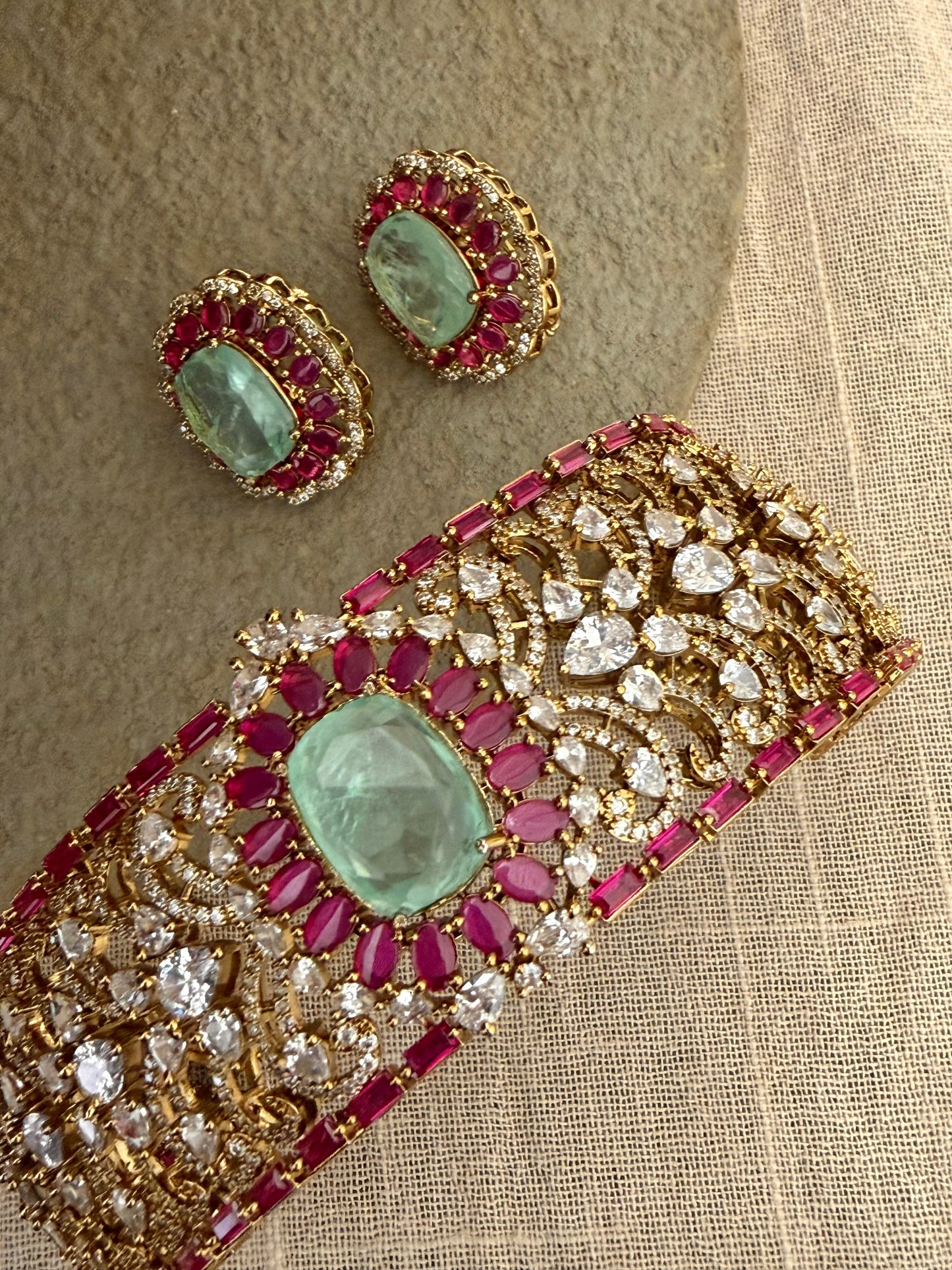 Karishma Choker Necklace Set