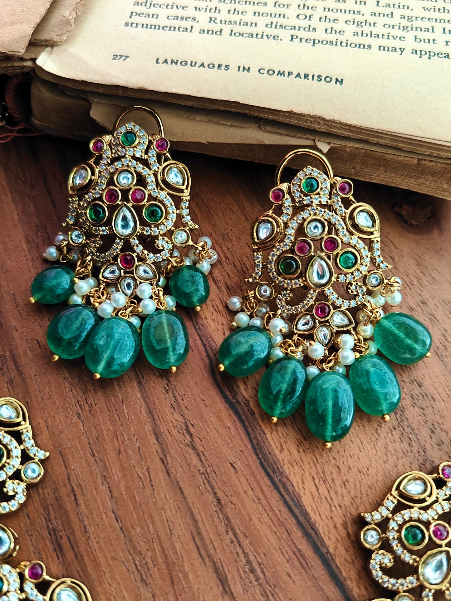 Hania Victorian Polki Necklace