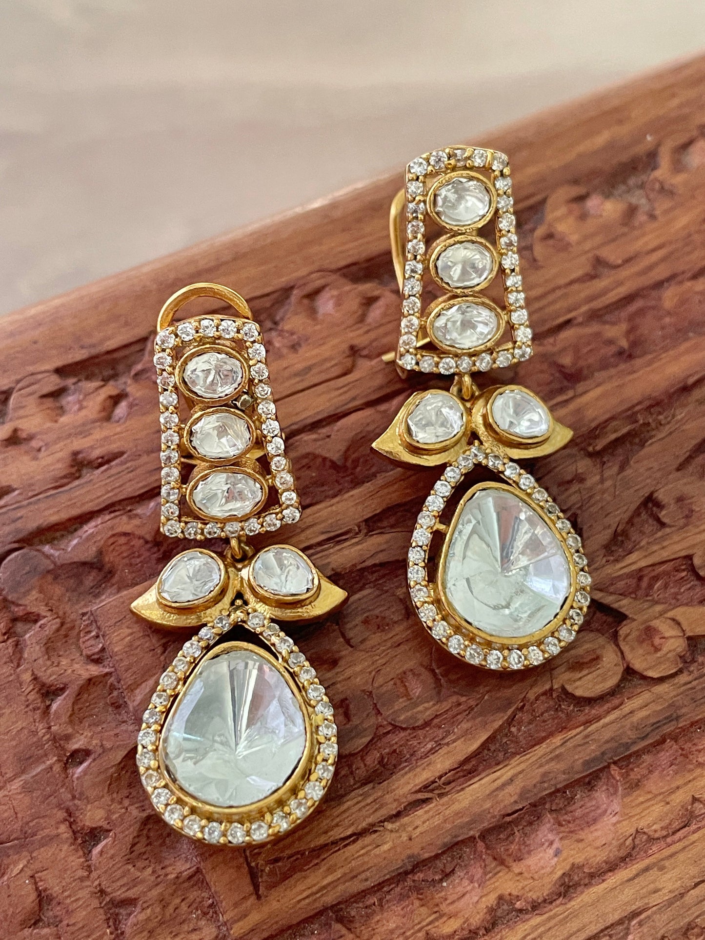 Jivika Polki Earrings