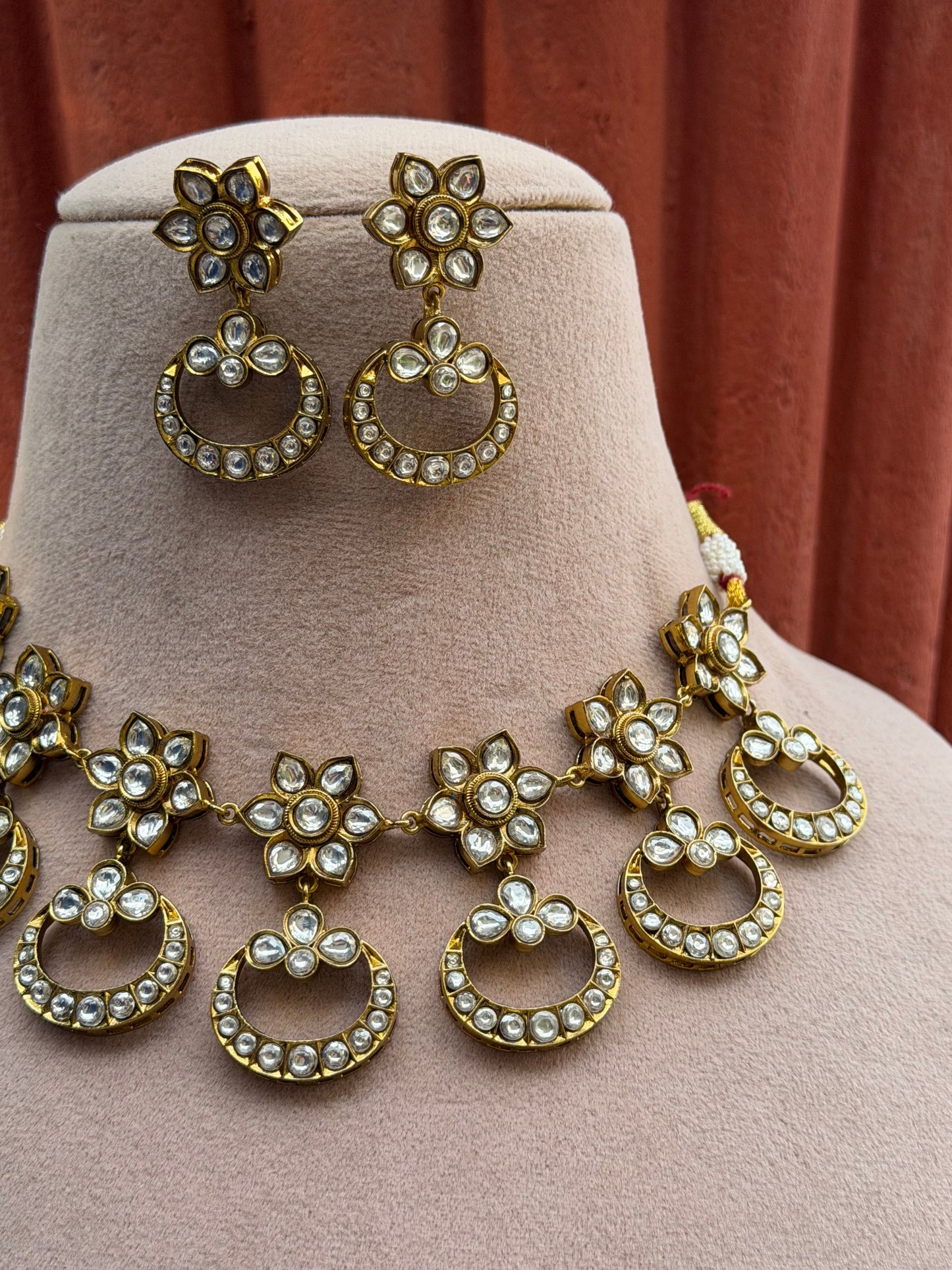 Umang Polki Necklace Set