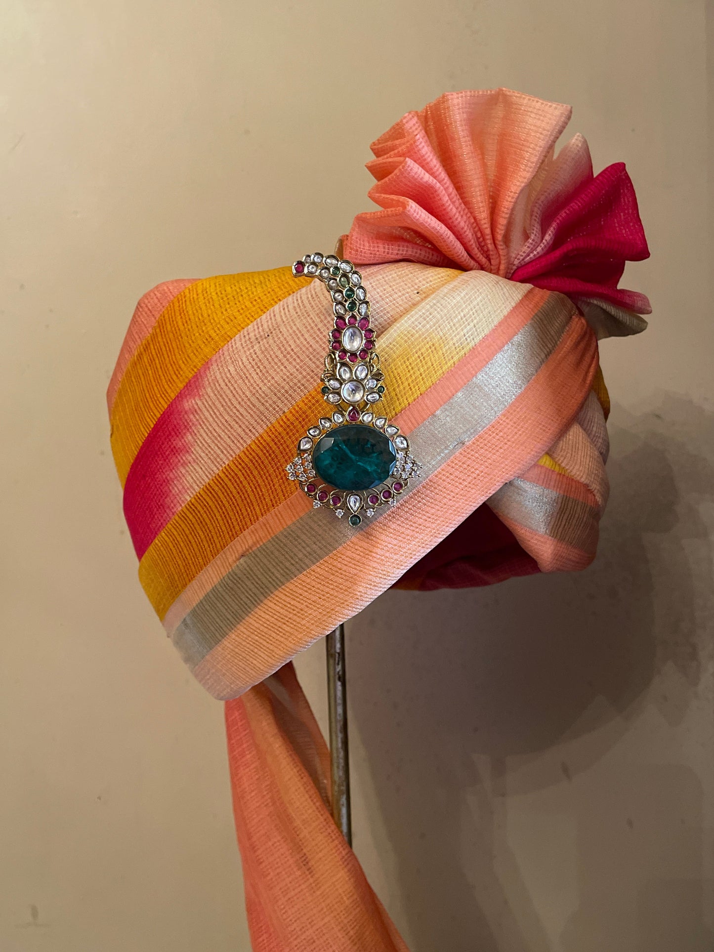 Sahaj Emerald Polki Kalgi