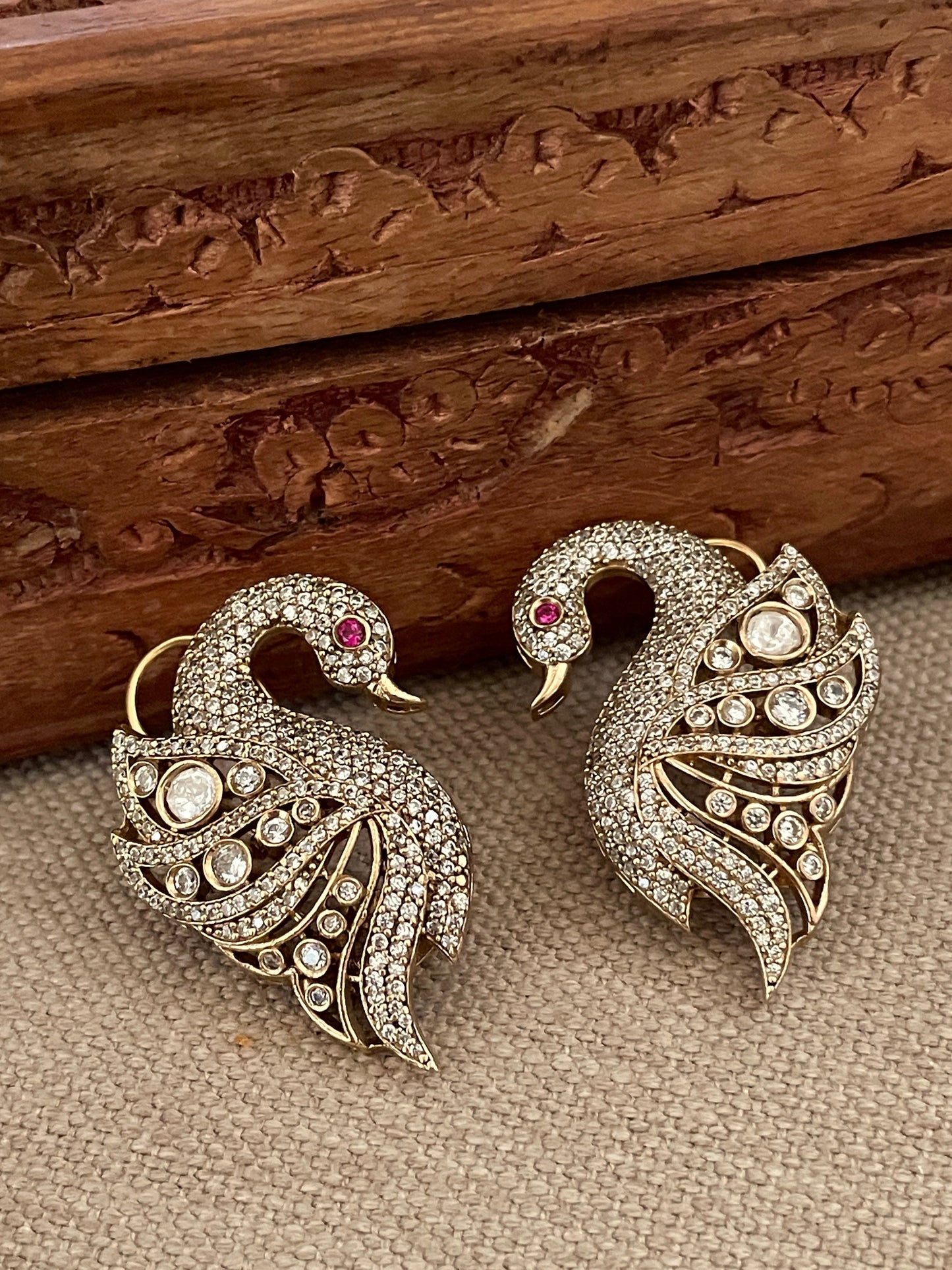 Mansha Ruby Necklace Set