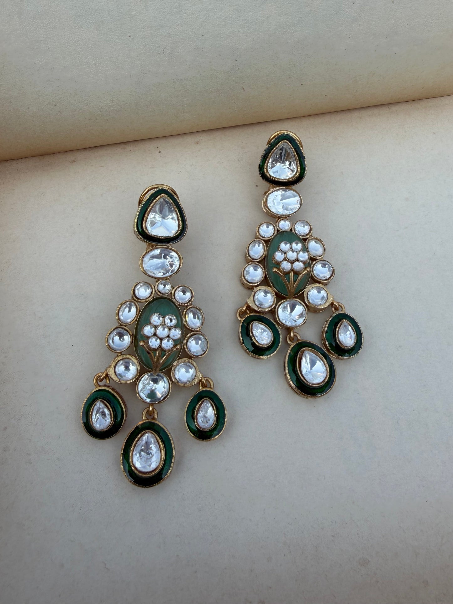Hamza Polki Earrings