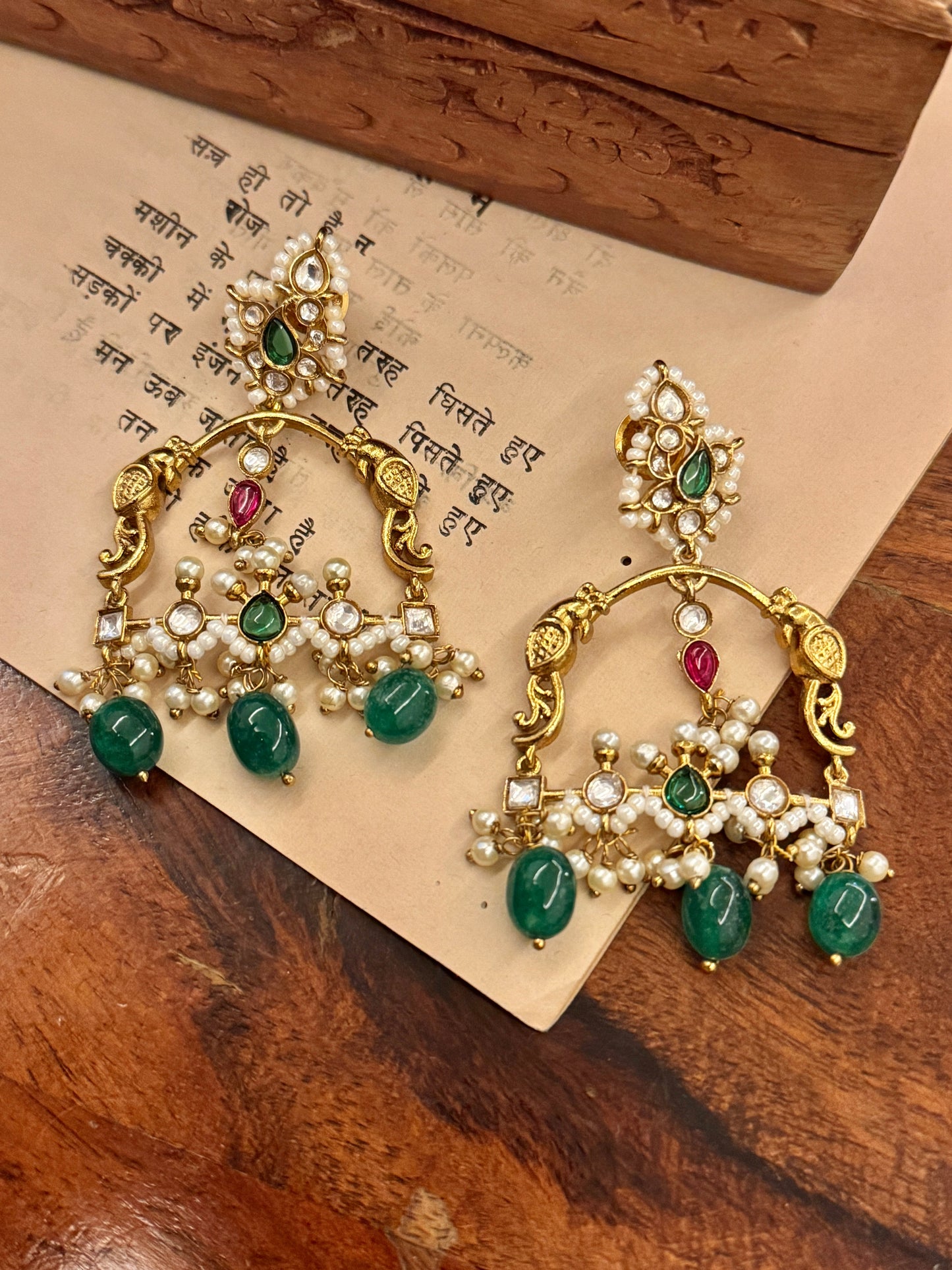 Kanak Earrings - Birds of Balance