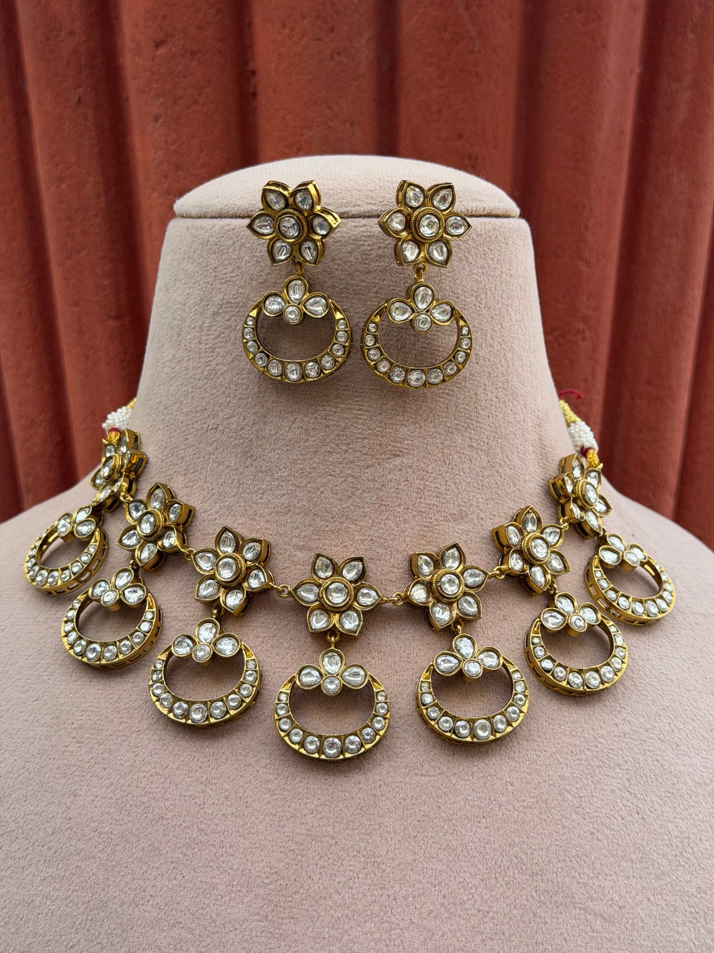 Umang Polki Necklace Set