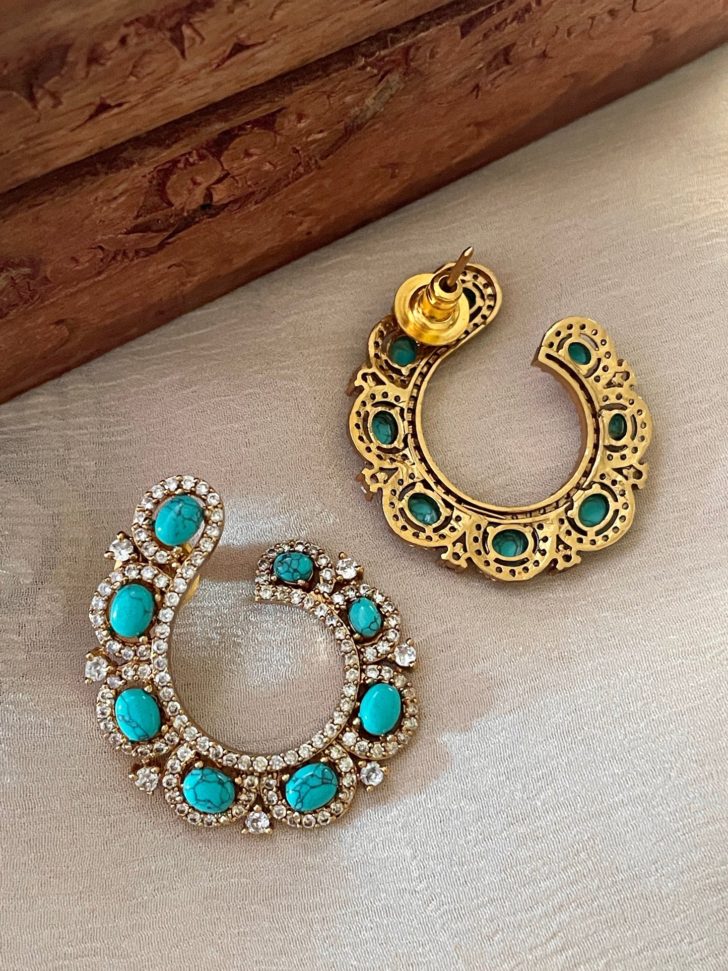 Grisha Turquoise Earrings