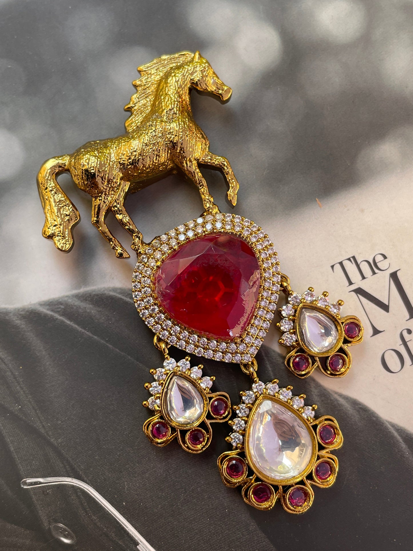 Pre Order - Veer Brooch