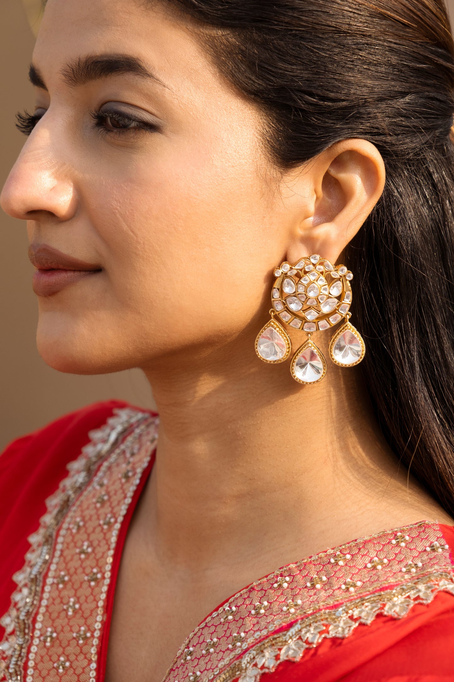 Rambagh Polki Earrings