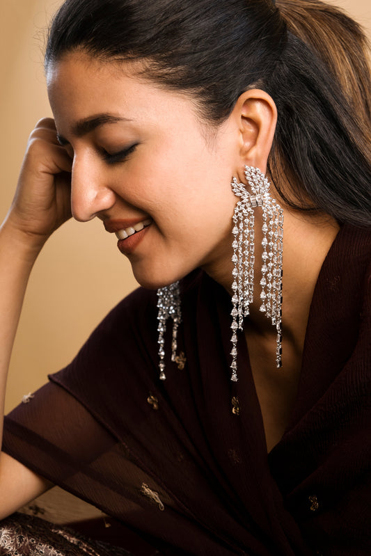 Starlight Zircon Earrings