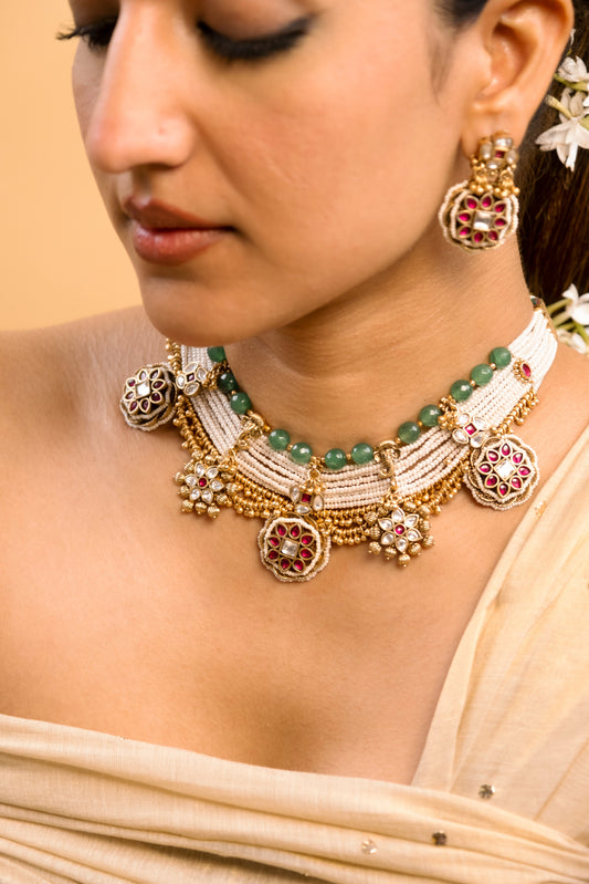 Sanja Antique Necklace Set