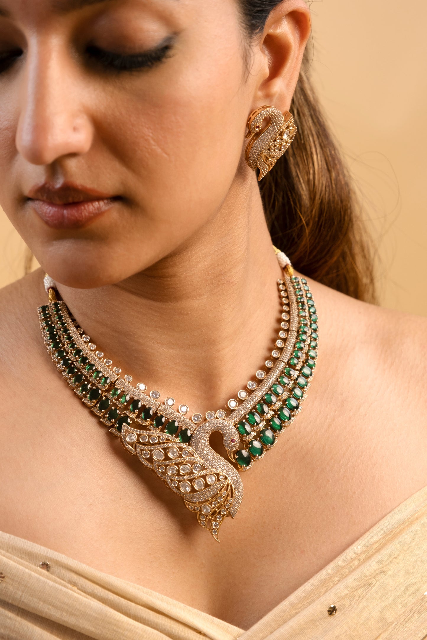 Madhurima Emerald Necklace