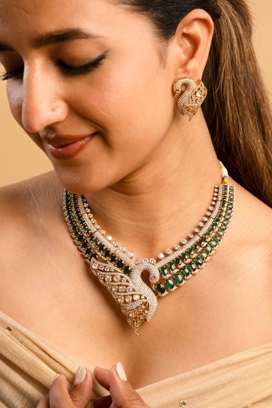 Madhurima Emerald Necklace