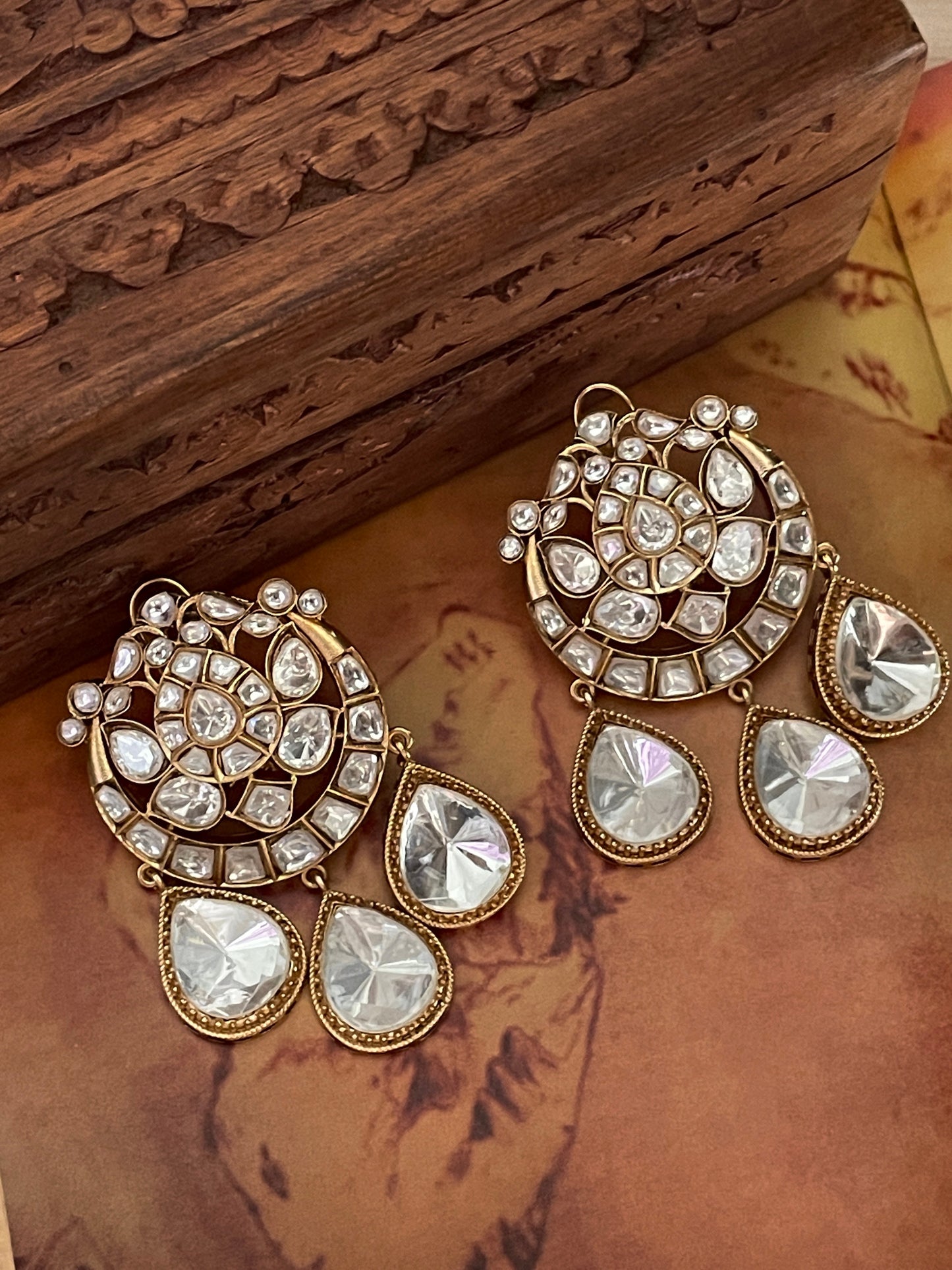Rambagh Polki Earrings