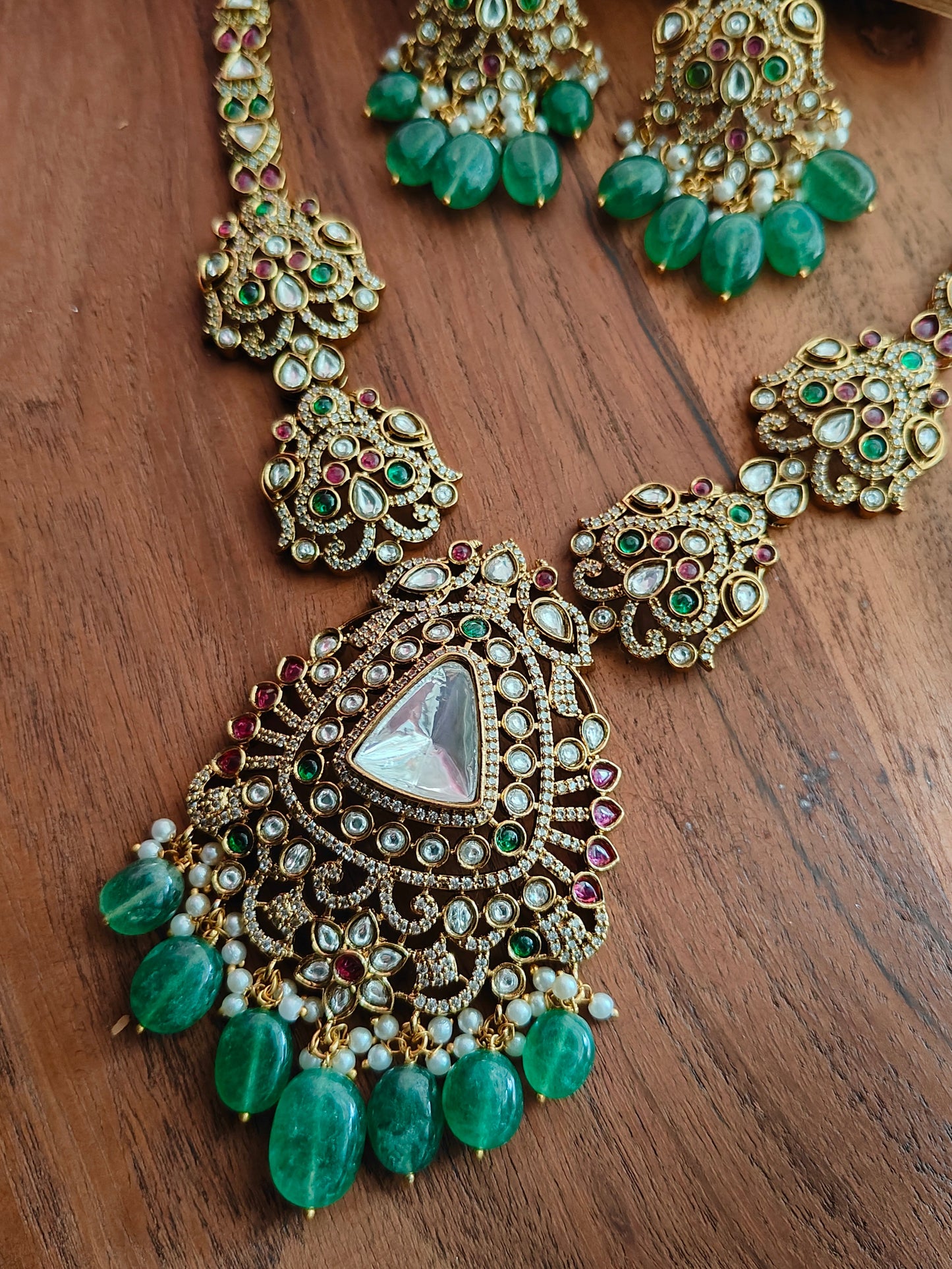 Hania Victorian Polki Necklace