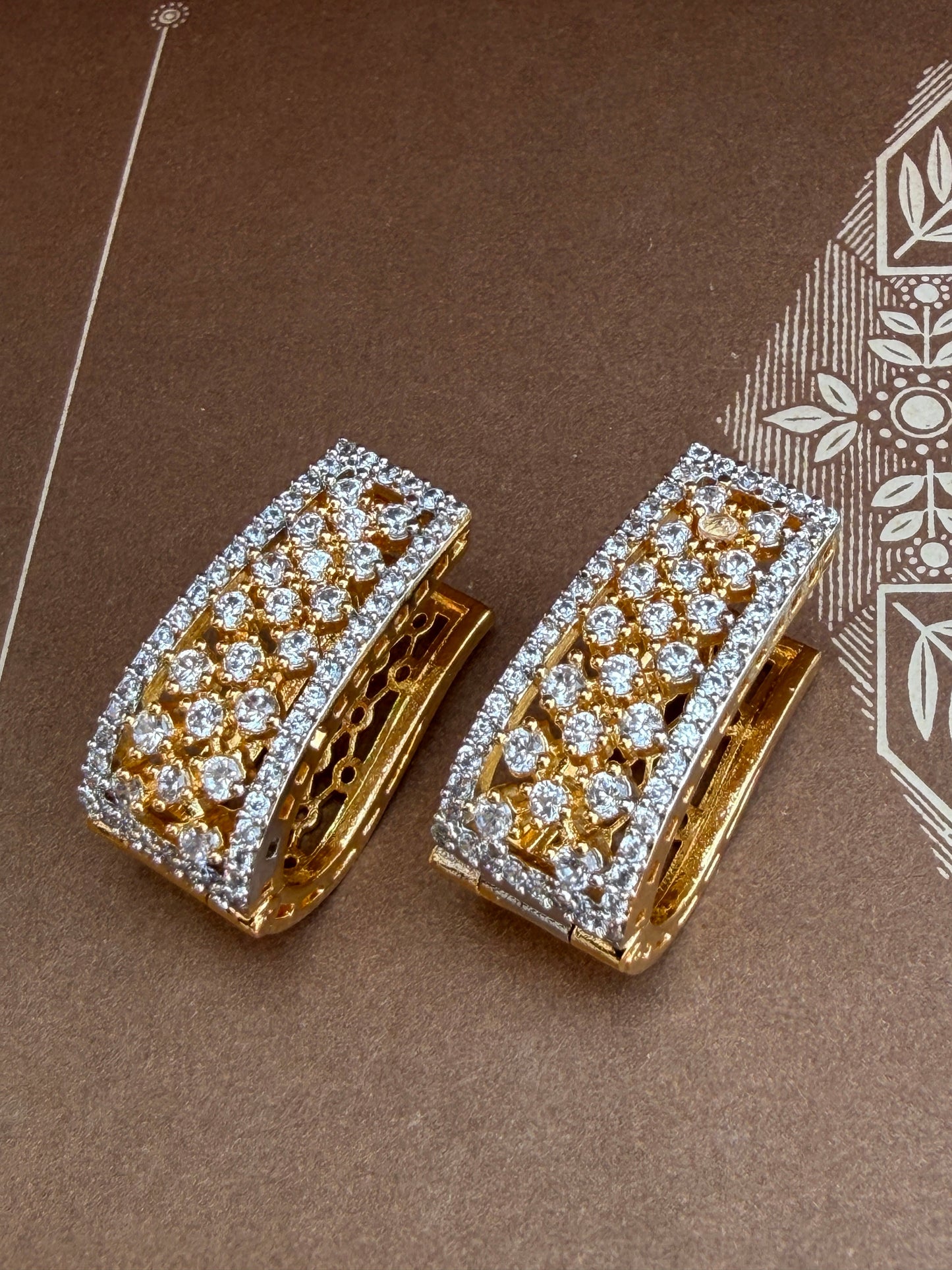 Tia Zircon Hoops