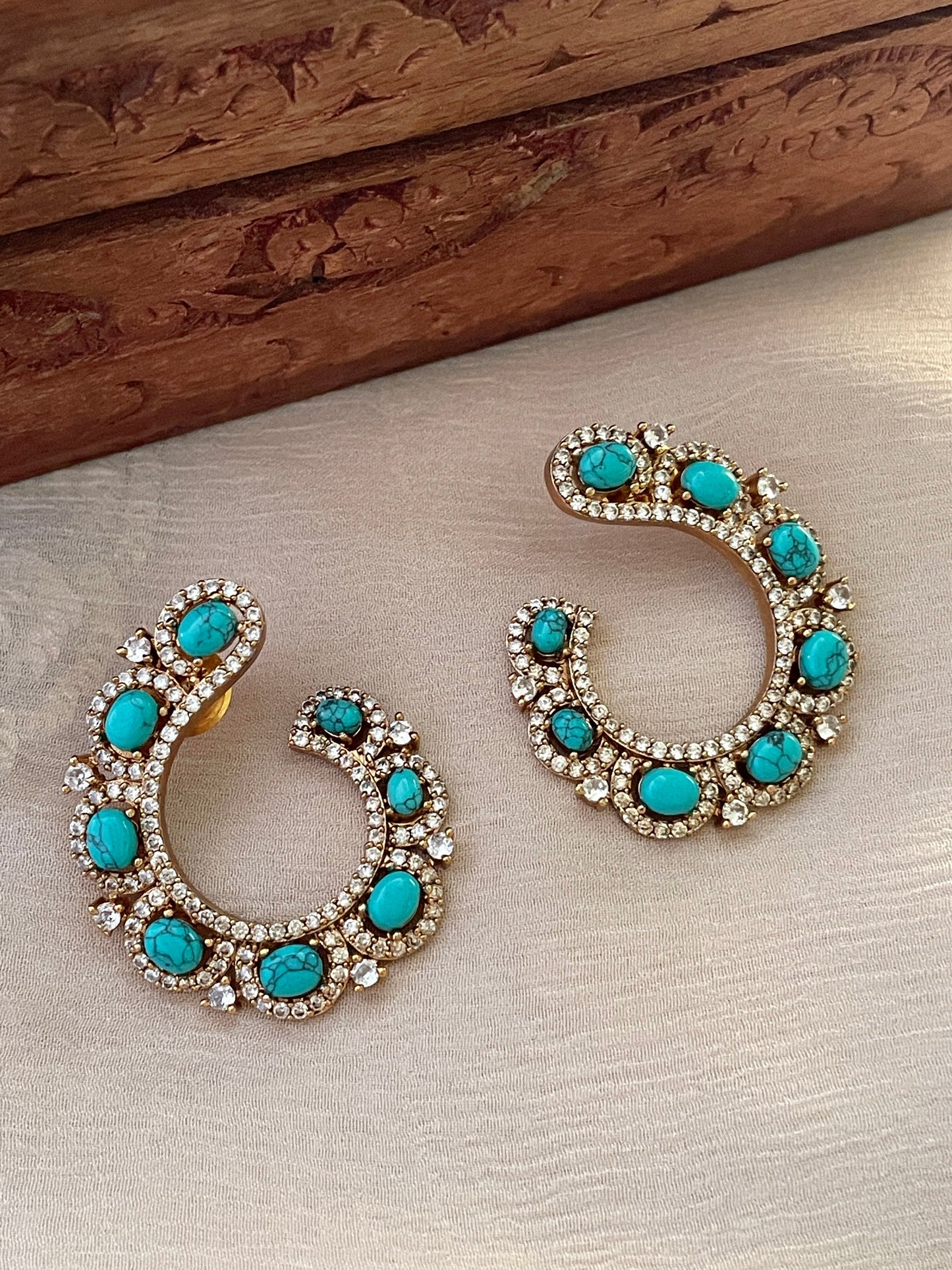 Grisha Turquoise Earrings