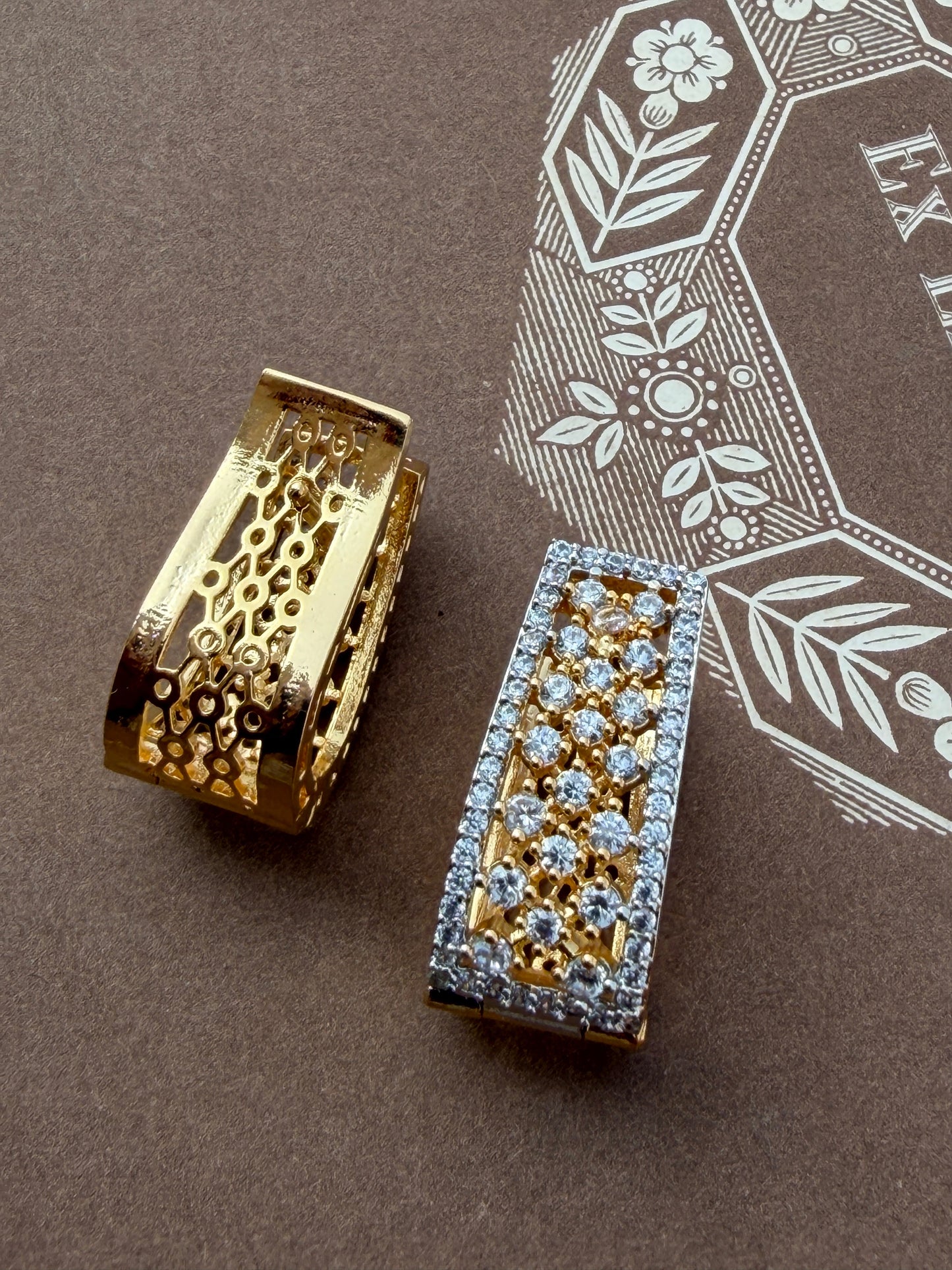 Tia Zircon Hoops
