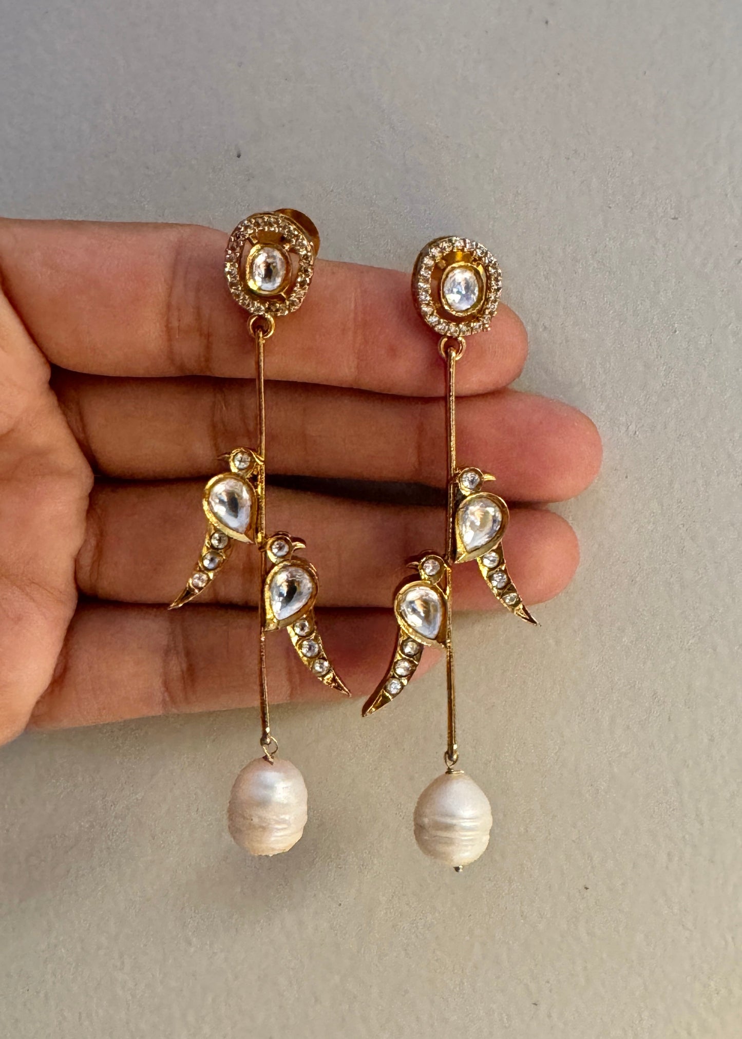 Toran Polki Earrings