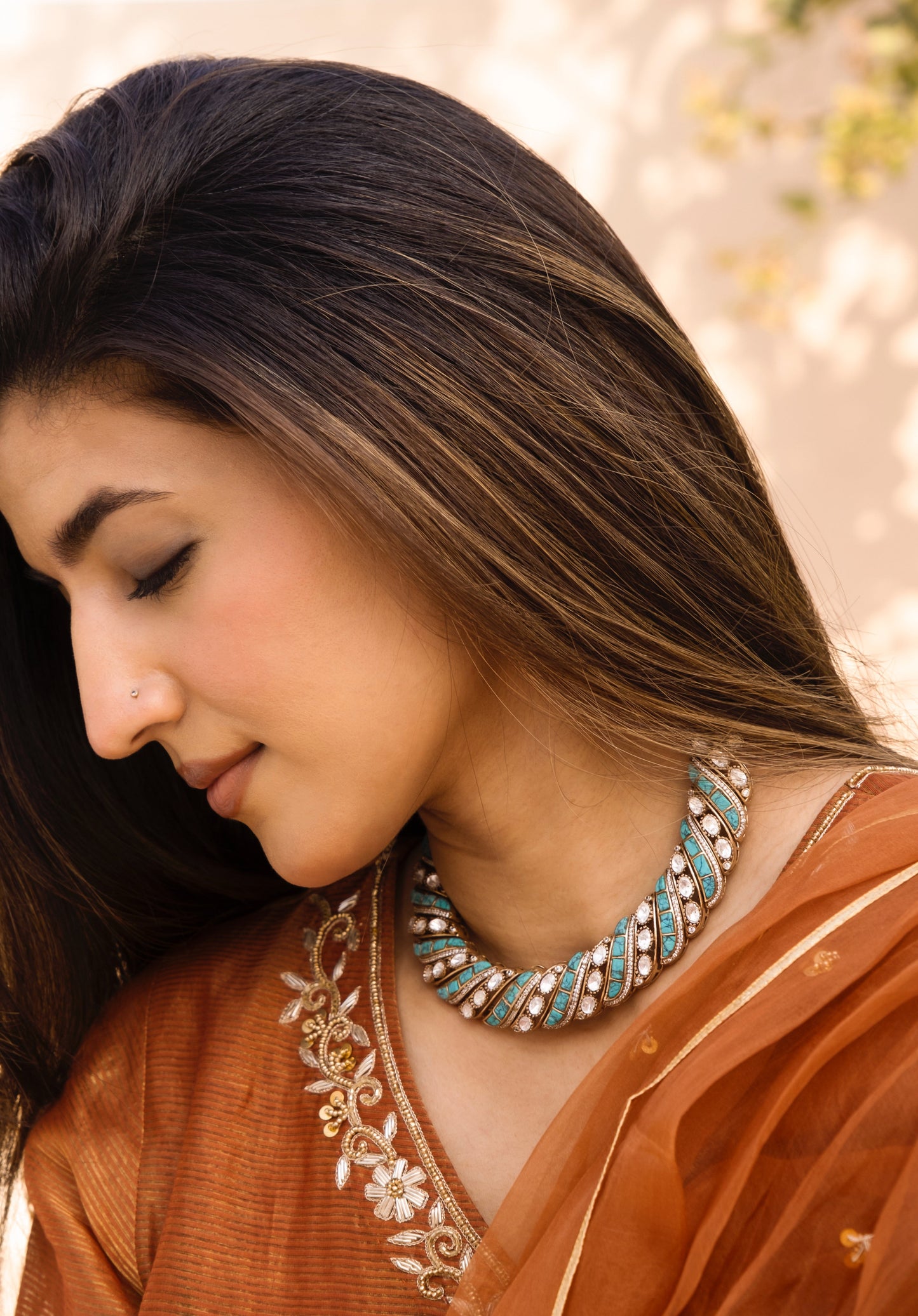 Pre Order- Kaia Turquoise Necklace Set