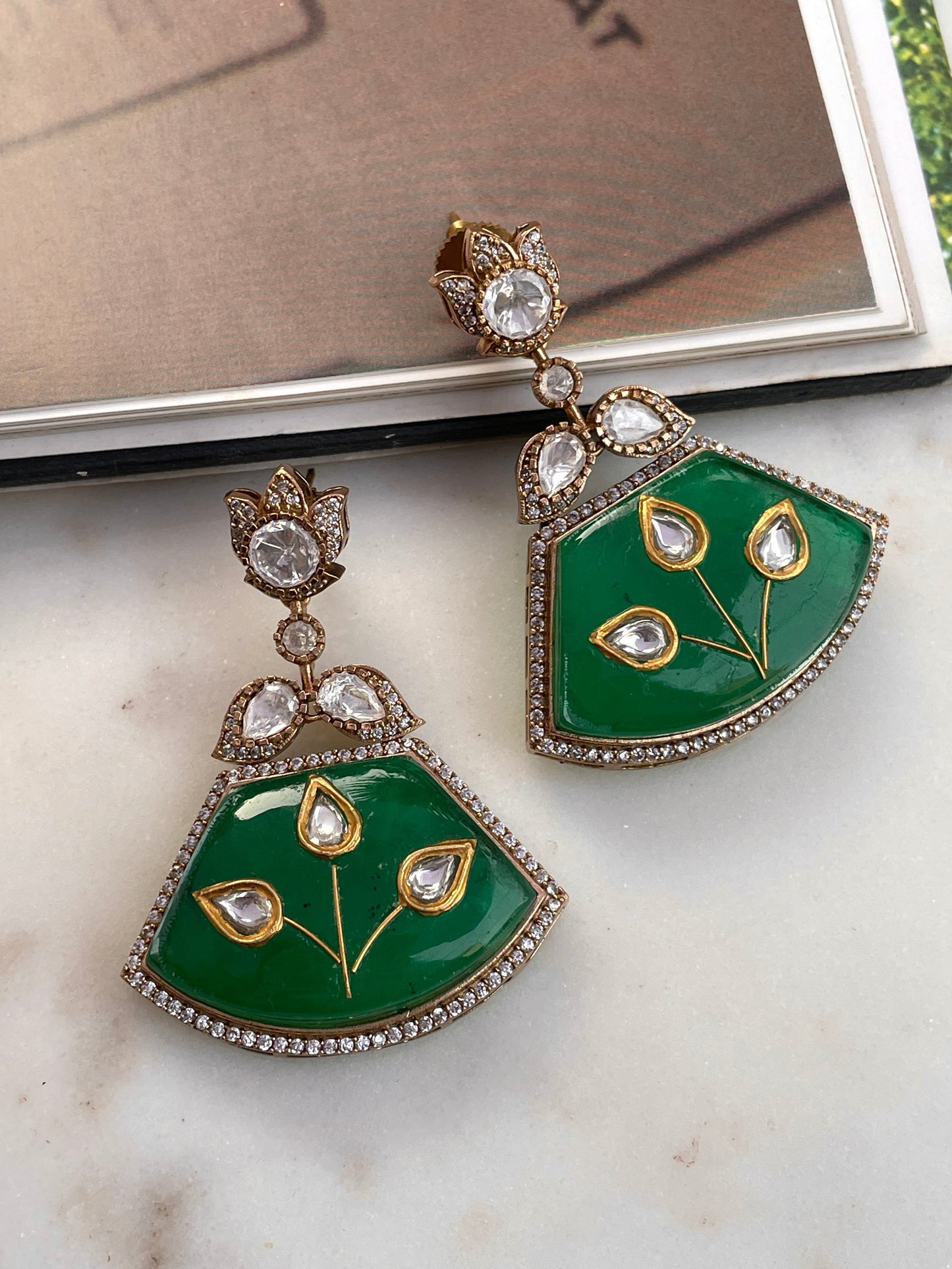 Pre Order- Vrishti Earrings