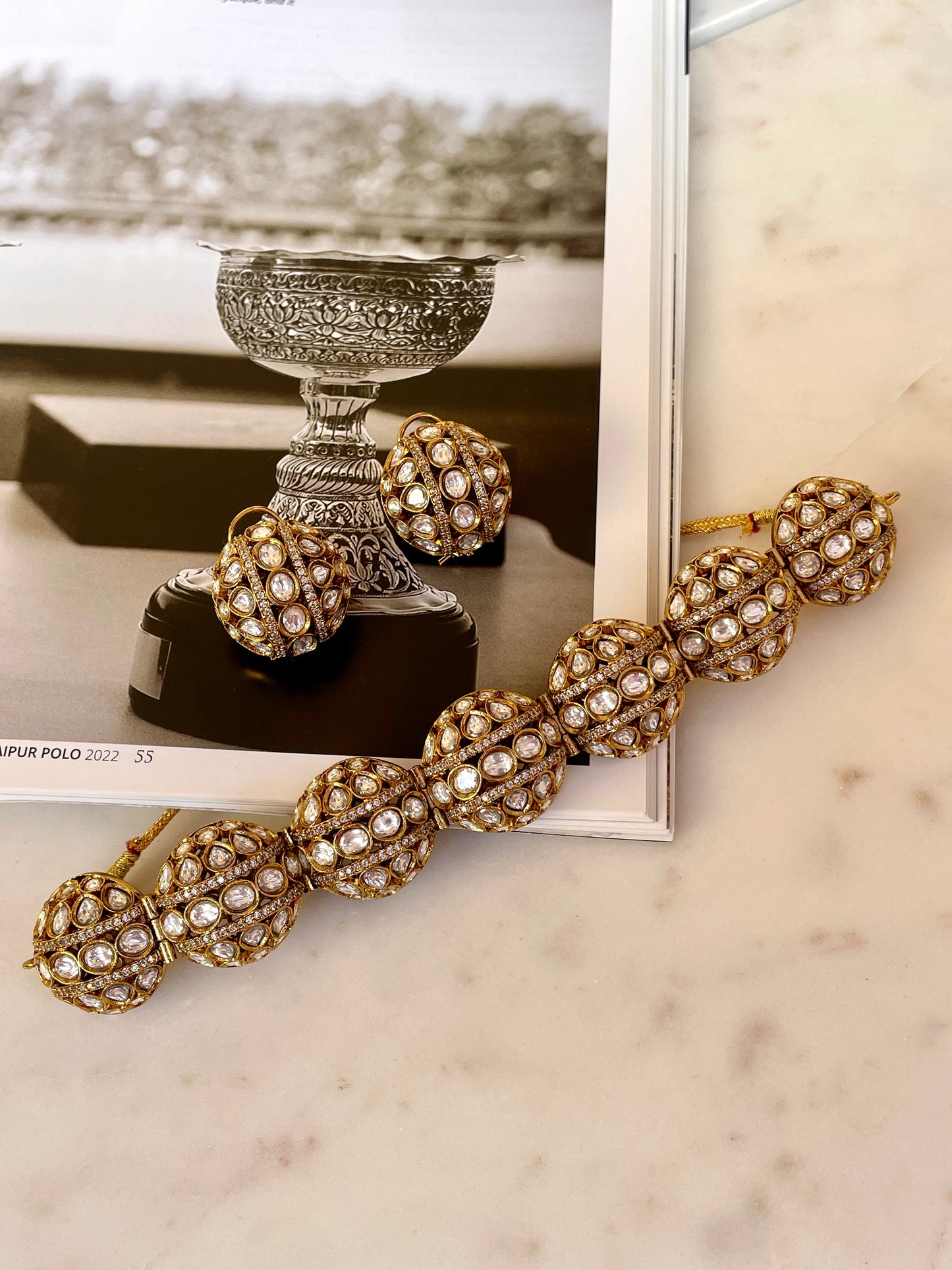 Pre Order- Kavya Choker Necklace Set