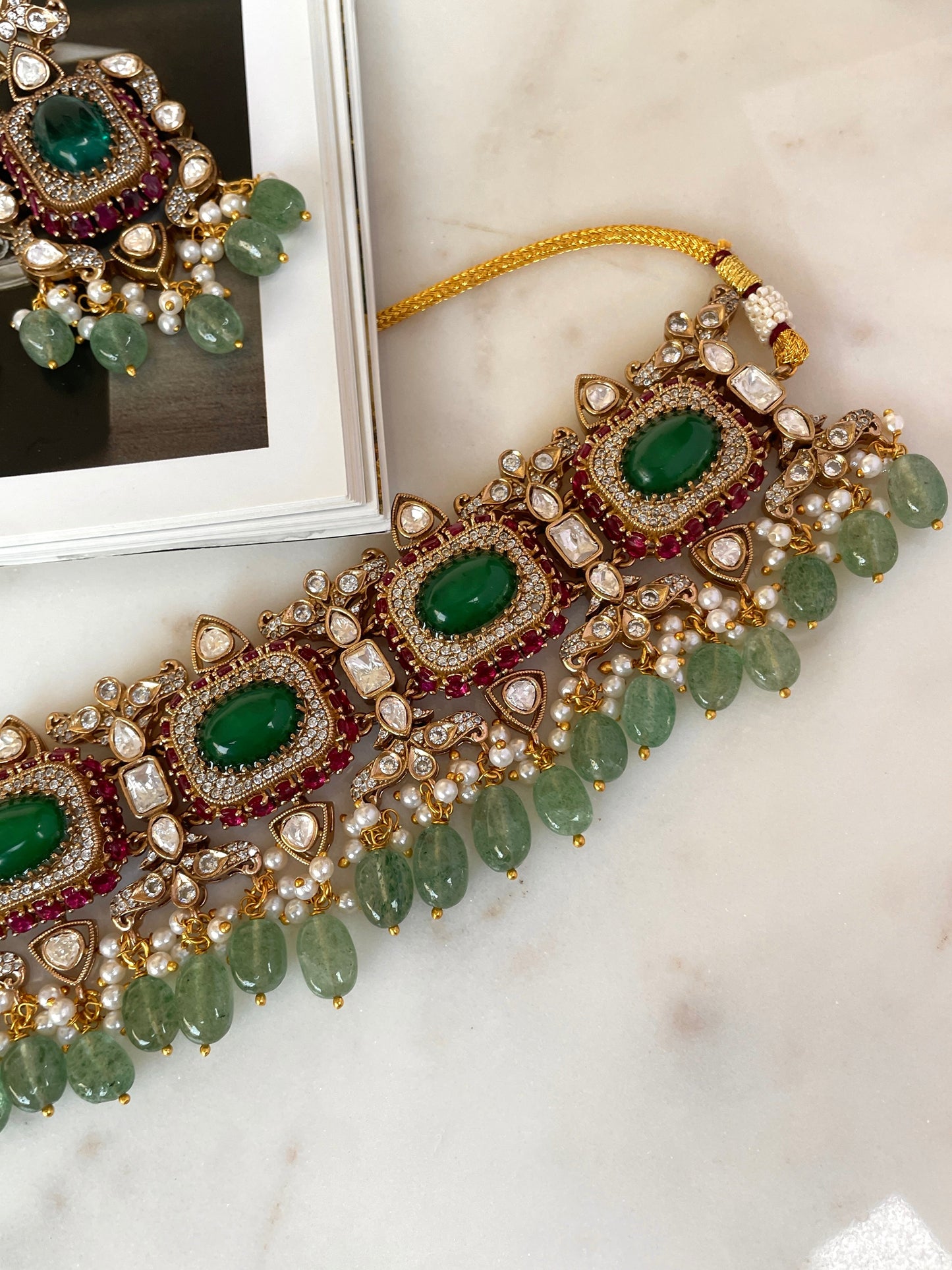 Pre Order- Samaira Choker Necklace Set