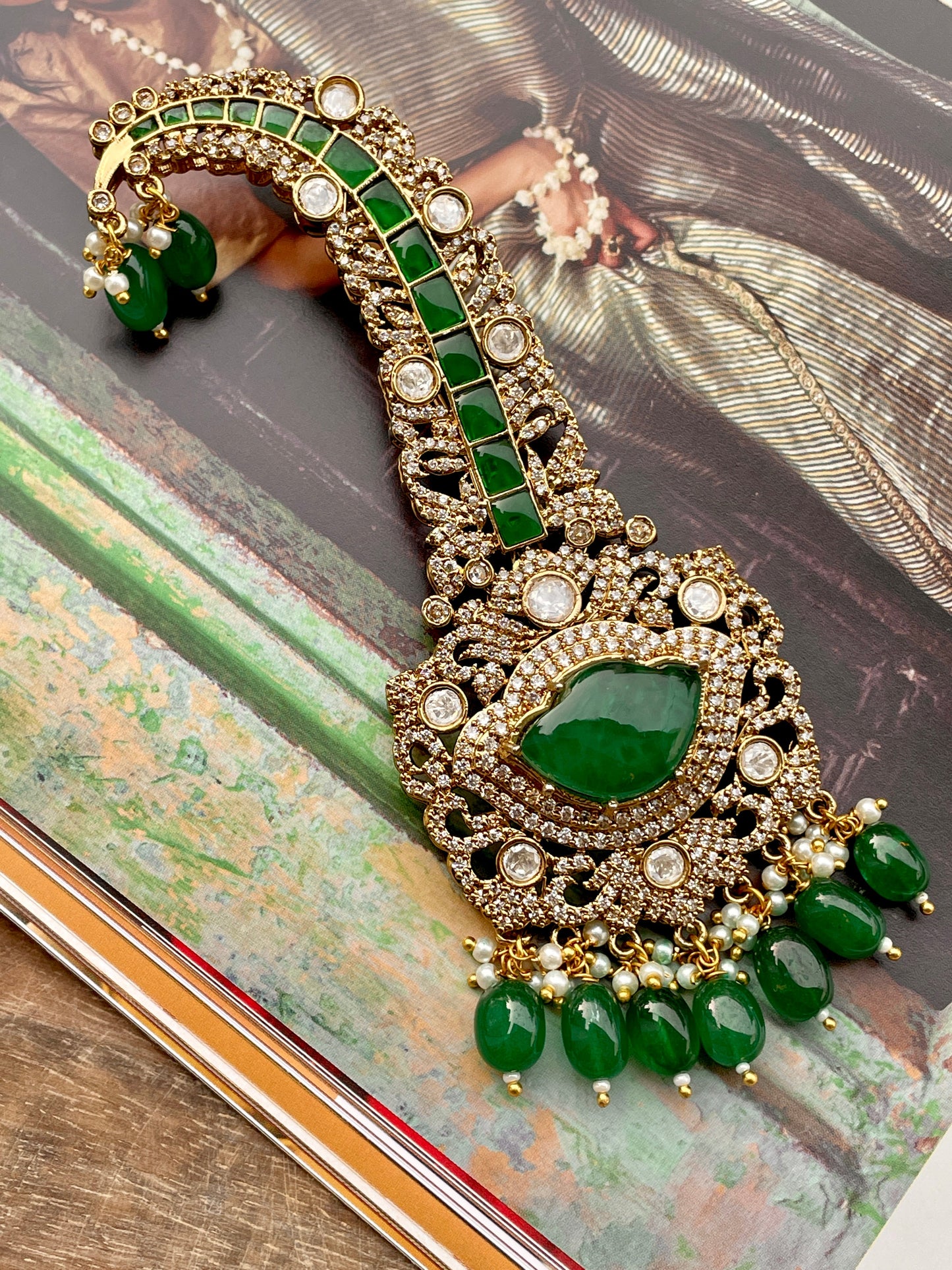 Maharatan Polki Kalgi