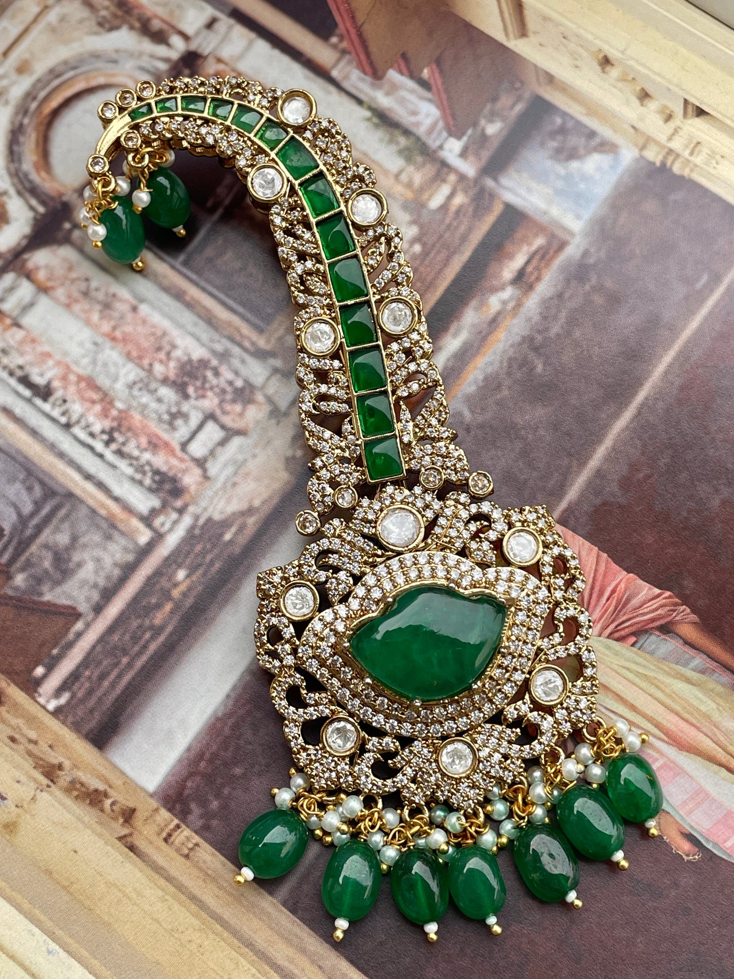 Maharatan Polki Kalgi