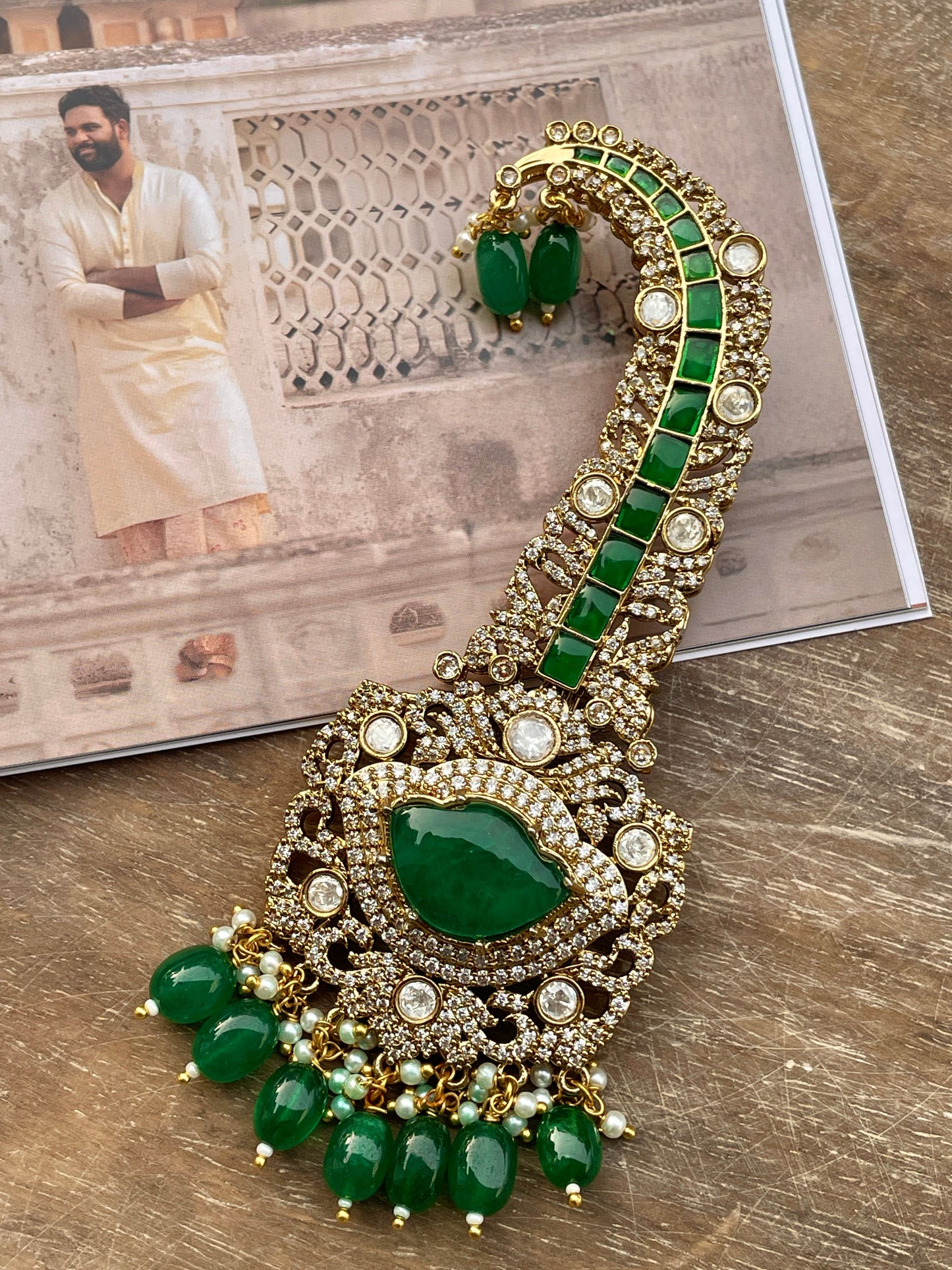 Maharatan Polki Kalgi