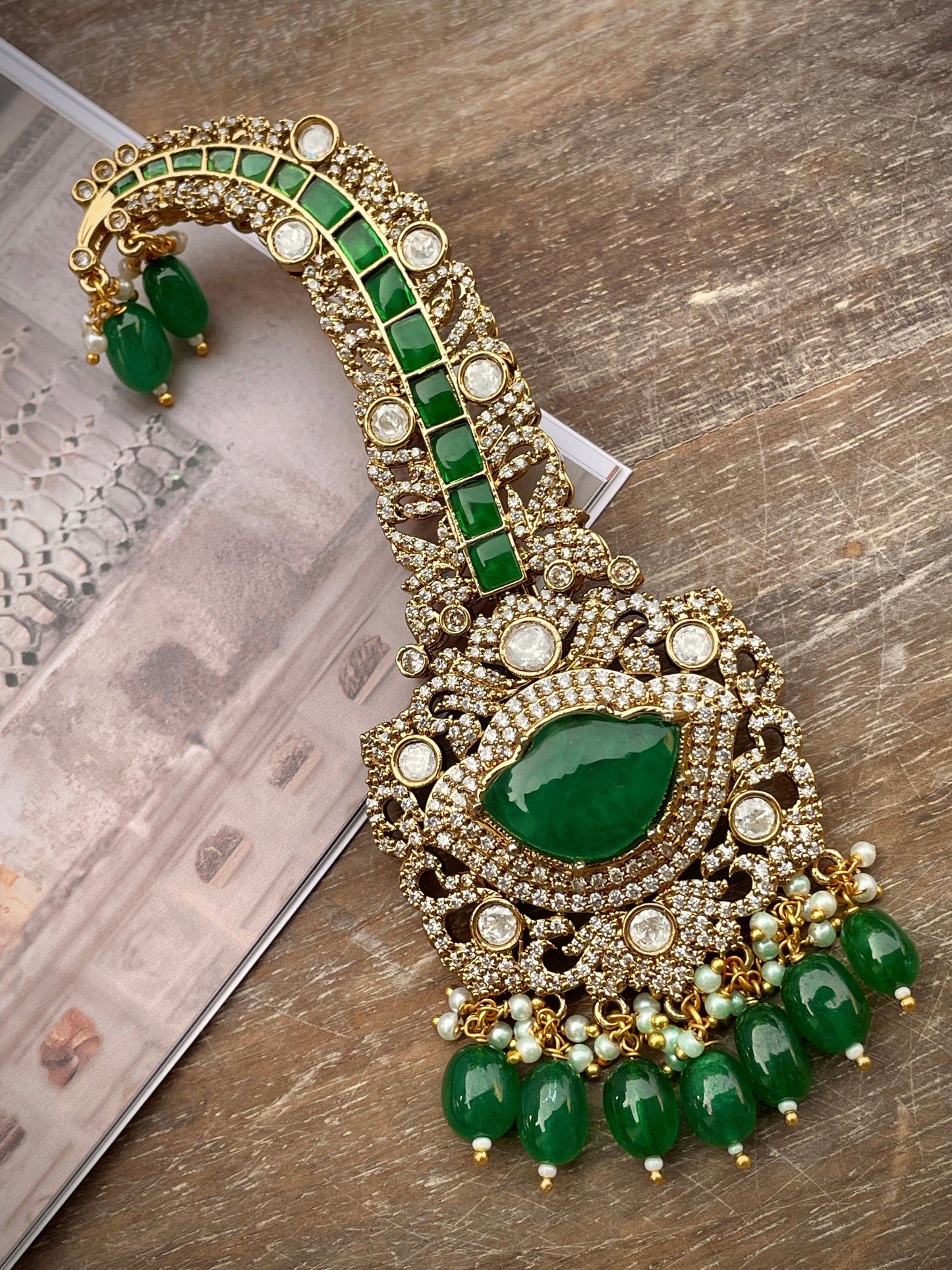 Maharatan Polki Kalgi