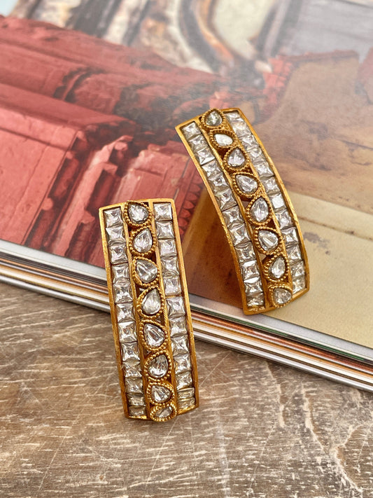 Avni Polki and Zircon Studs