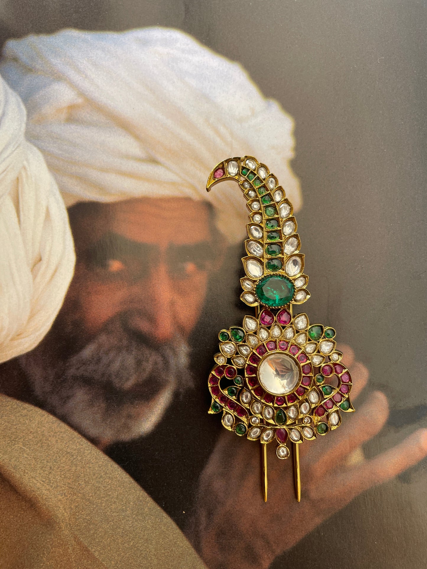 Veer Regal Polki Kalgi