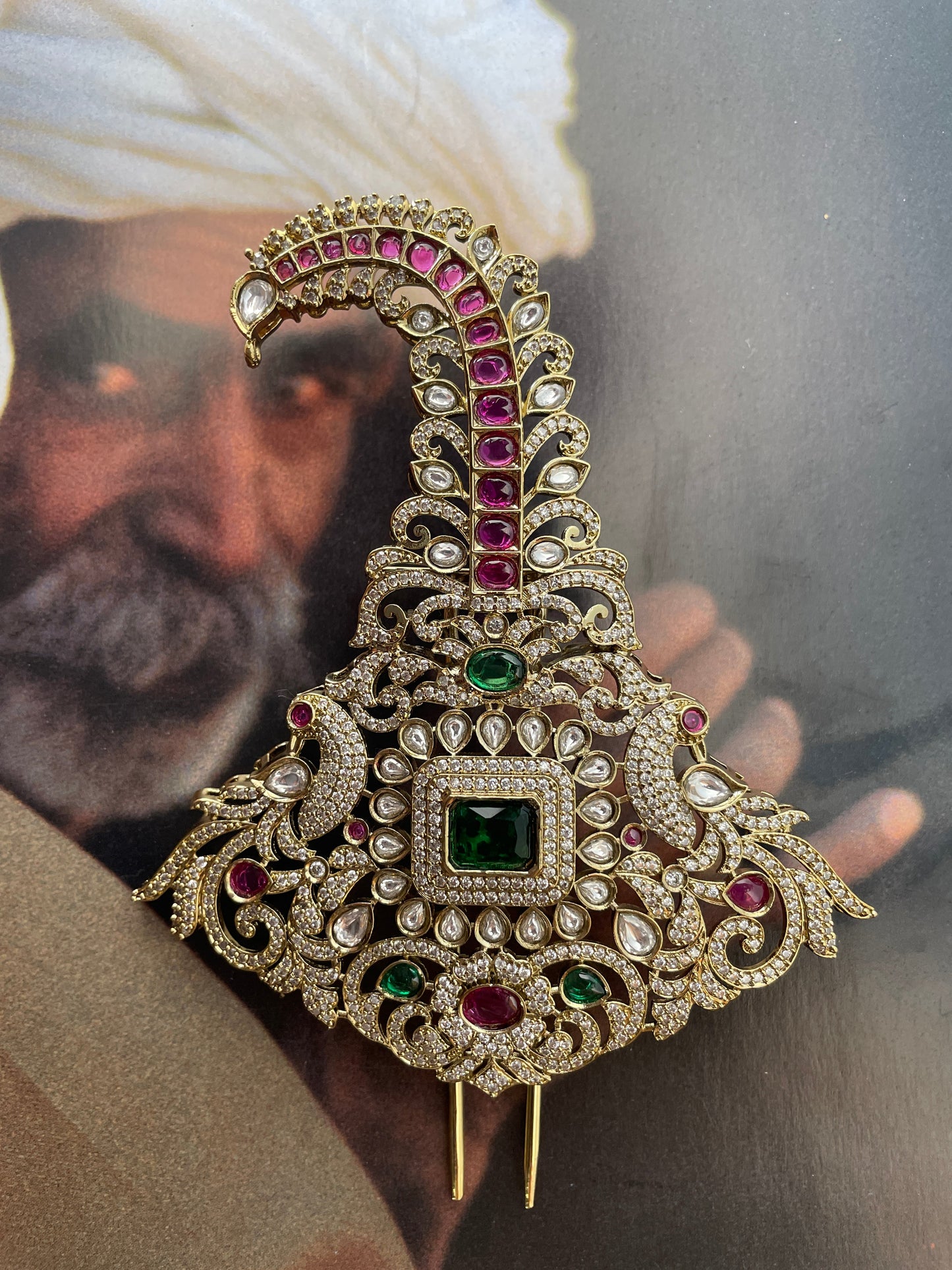 Anant Regal Polki Kalgi